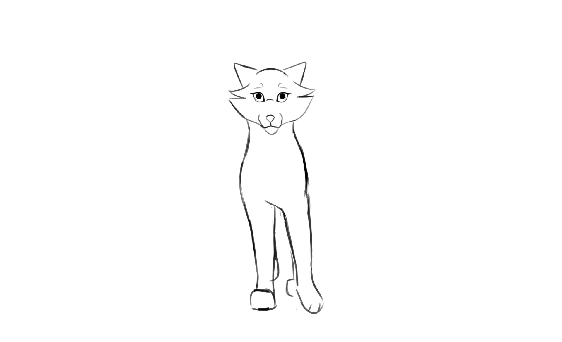 Walk Cycle Animation WIP