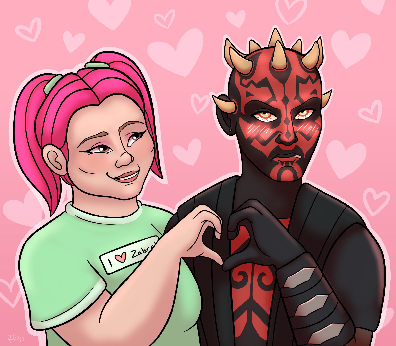 Maul and Starr Commission for @BayleysAStarr
