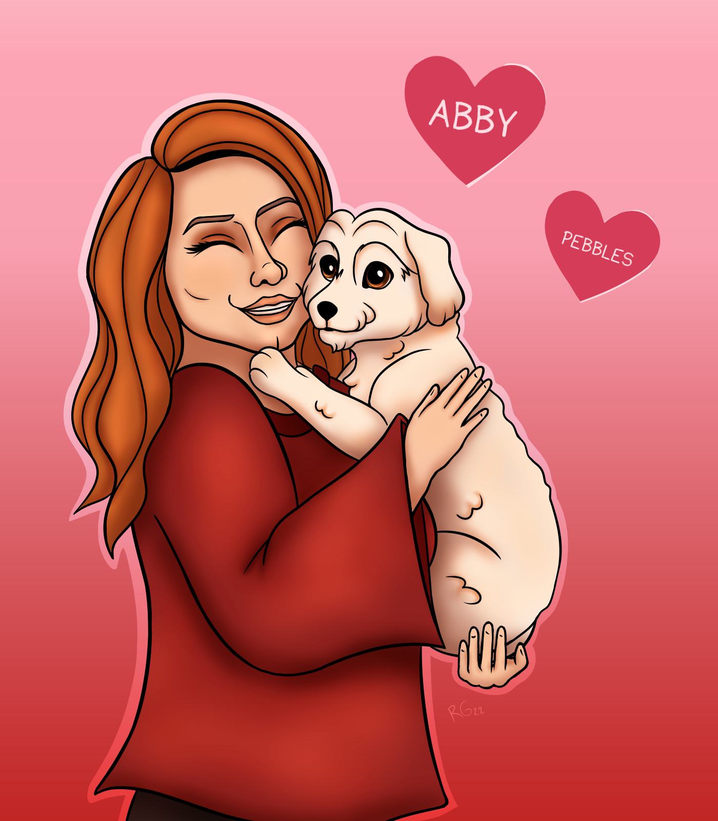 Abby & Pebbles Commission for @BayleysAStarr