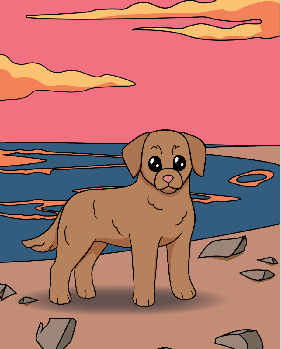 Chesapeake Bay Retriever. Responsible for character asset