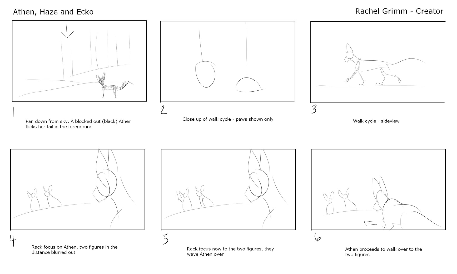 Storyboard for Ep 1