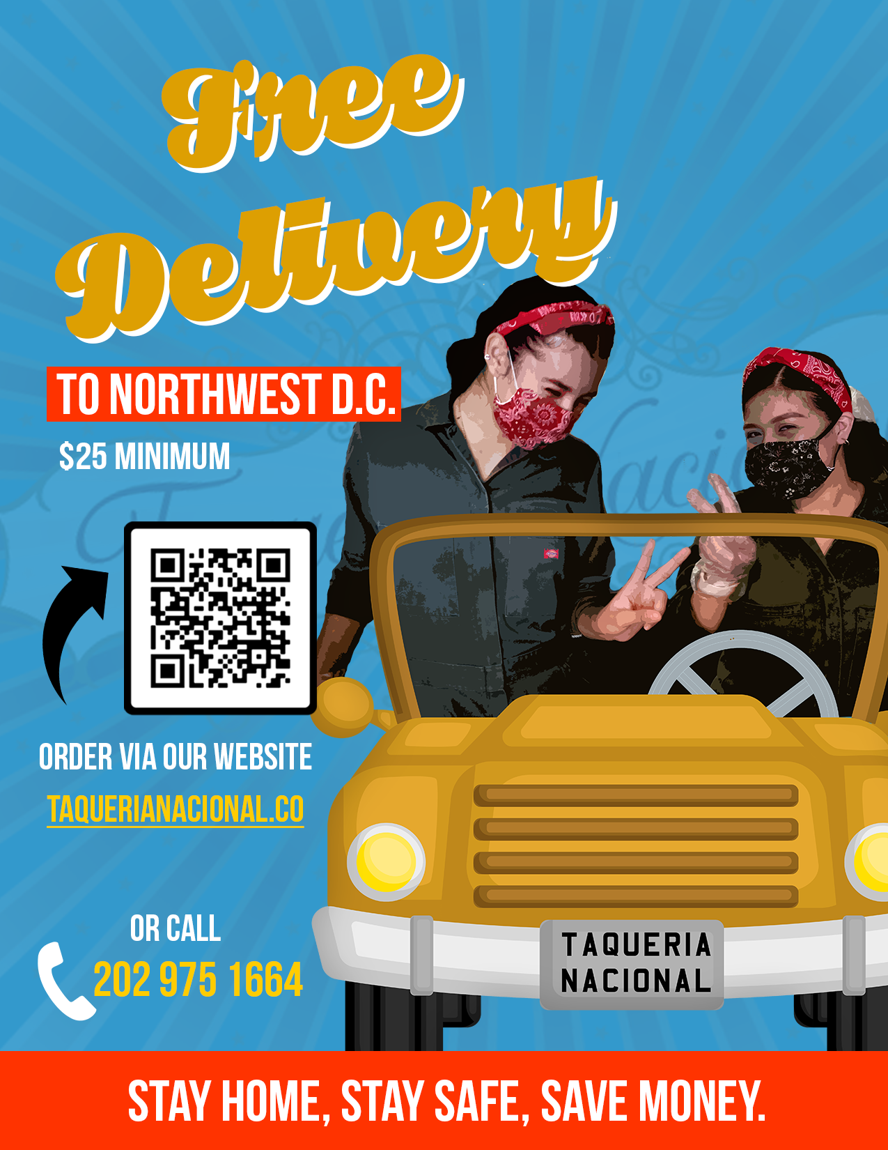 Flyer for Taqueria Nacional