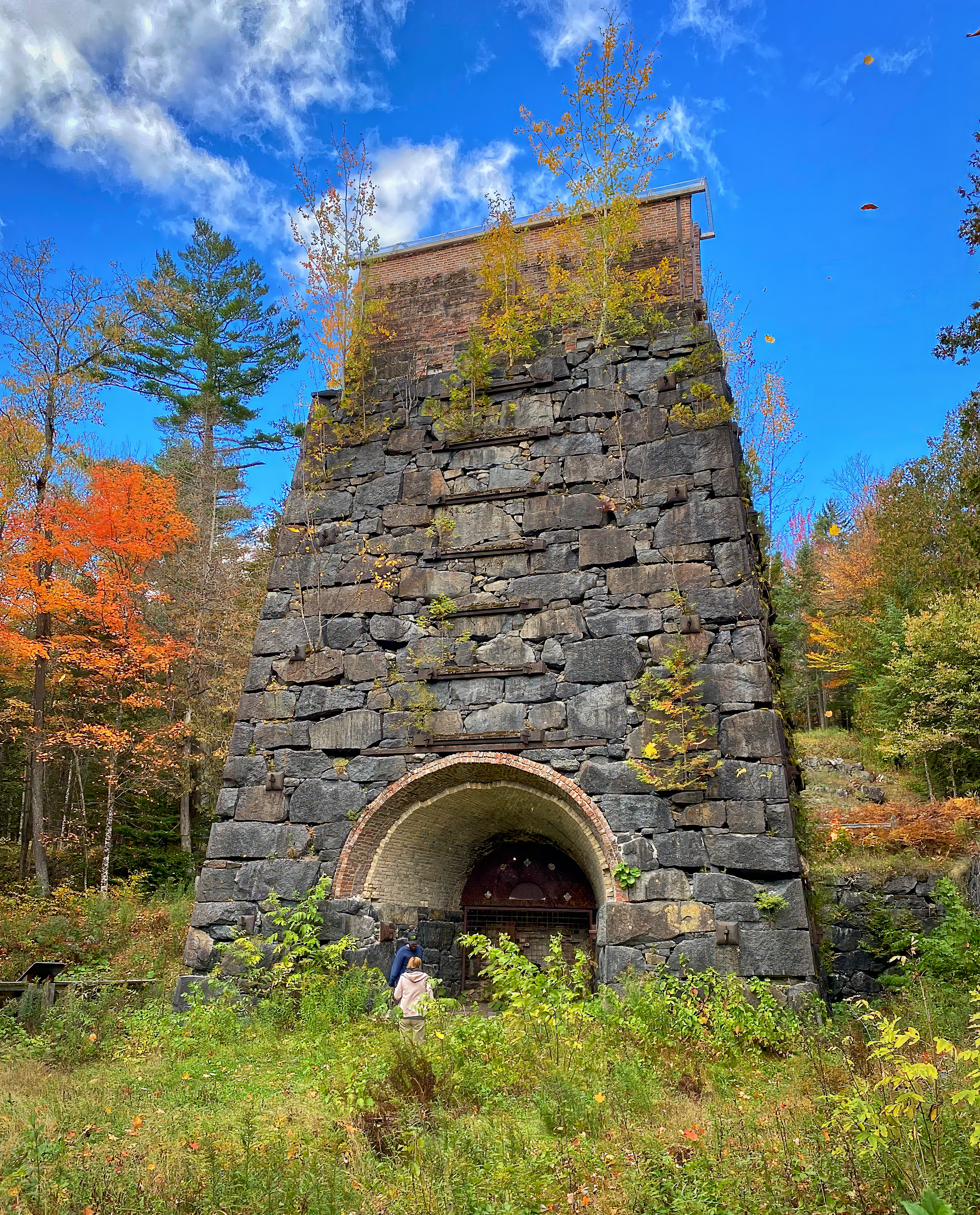 Upper Works MacIntyre Blast Furnace