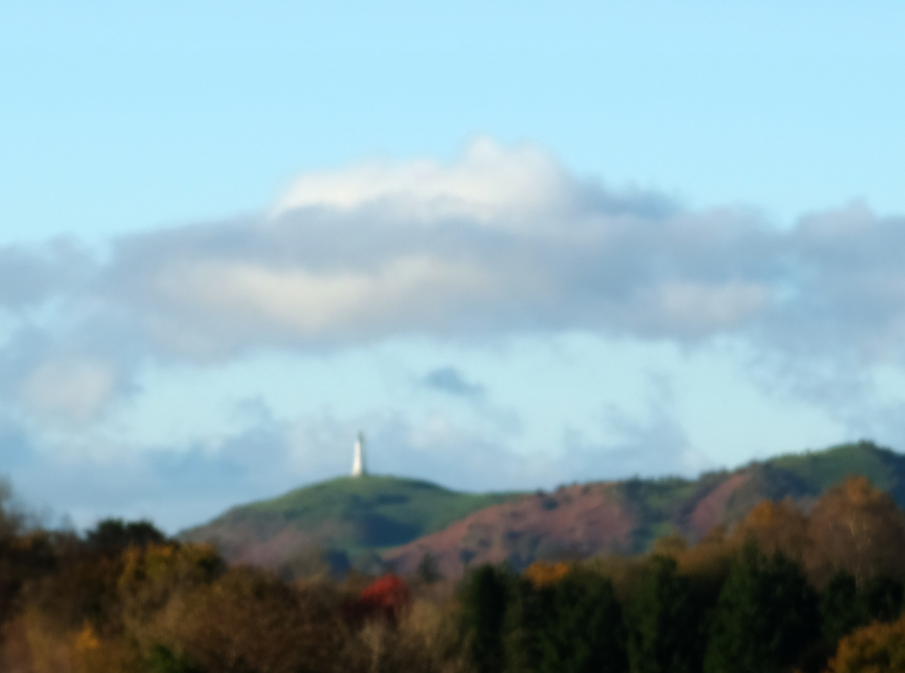 john barrow monument autumn