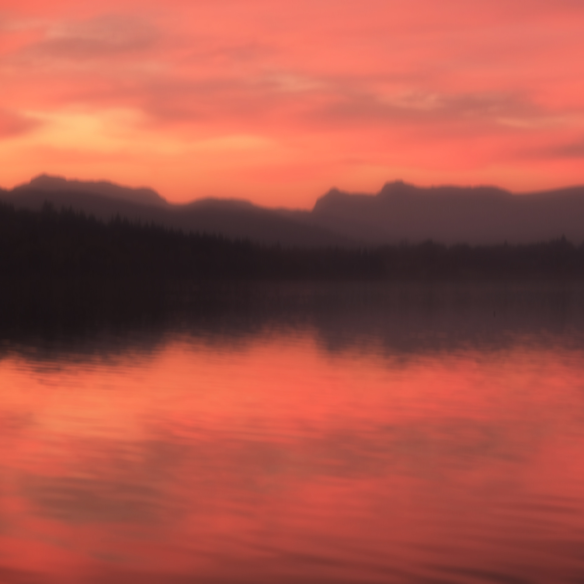 langdale pikes sunset