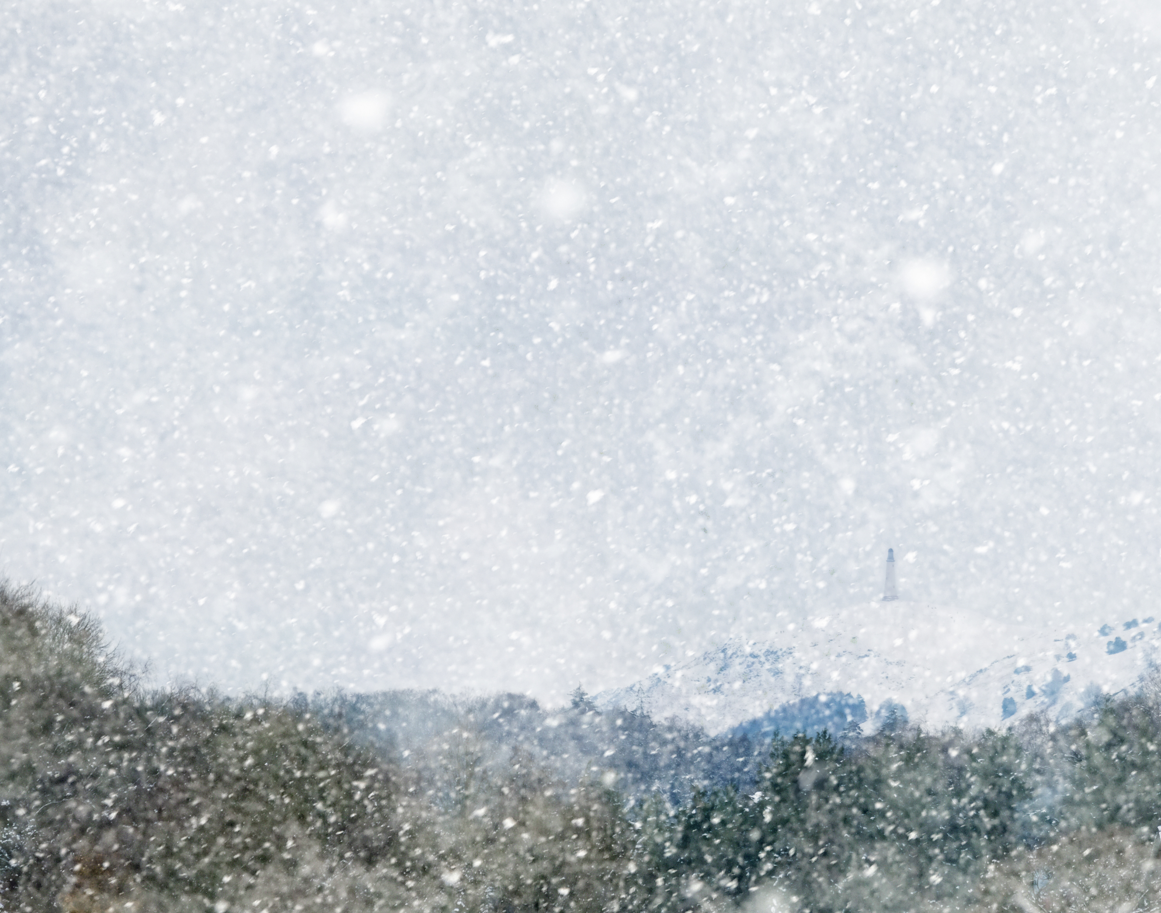 john barrow monument winter