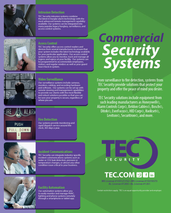 TEC Security Business Flyer