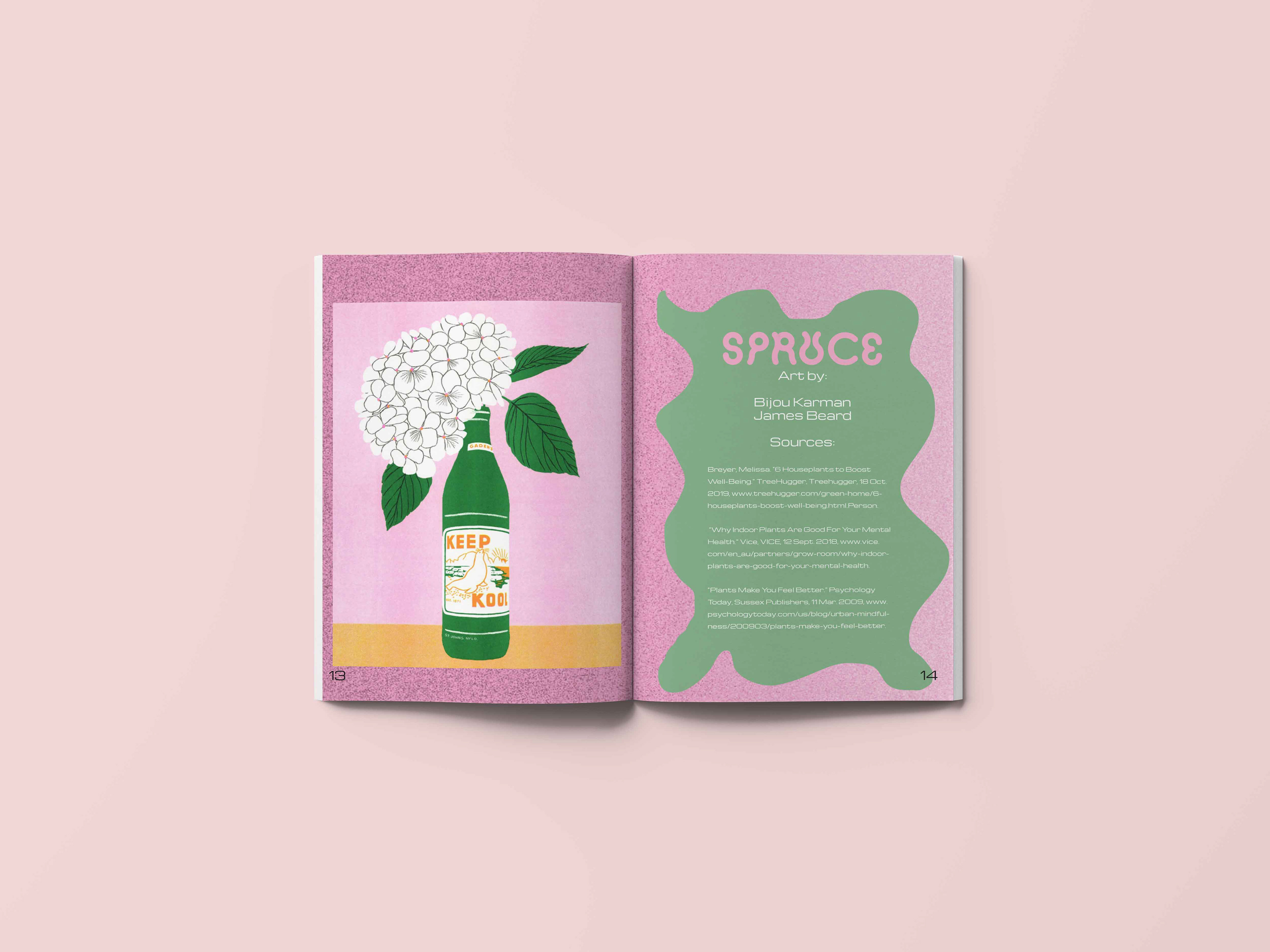 Spread 7 (Works Cited)