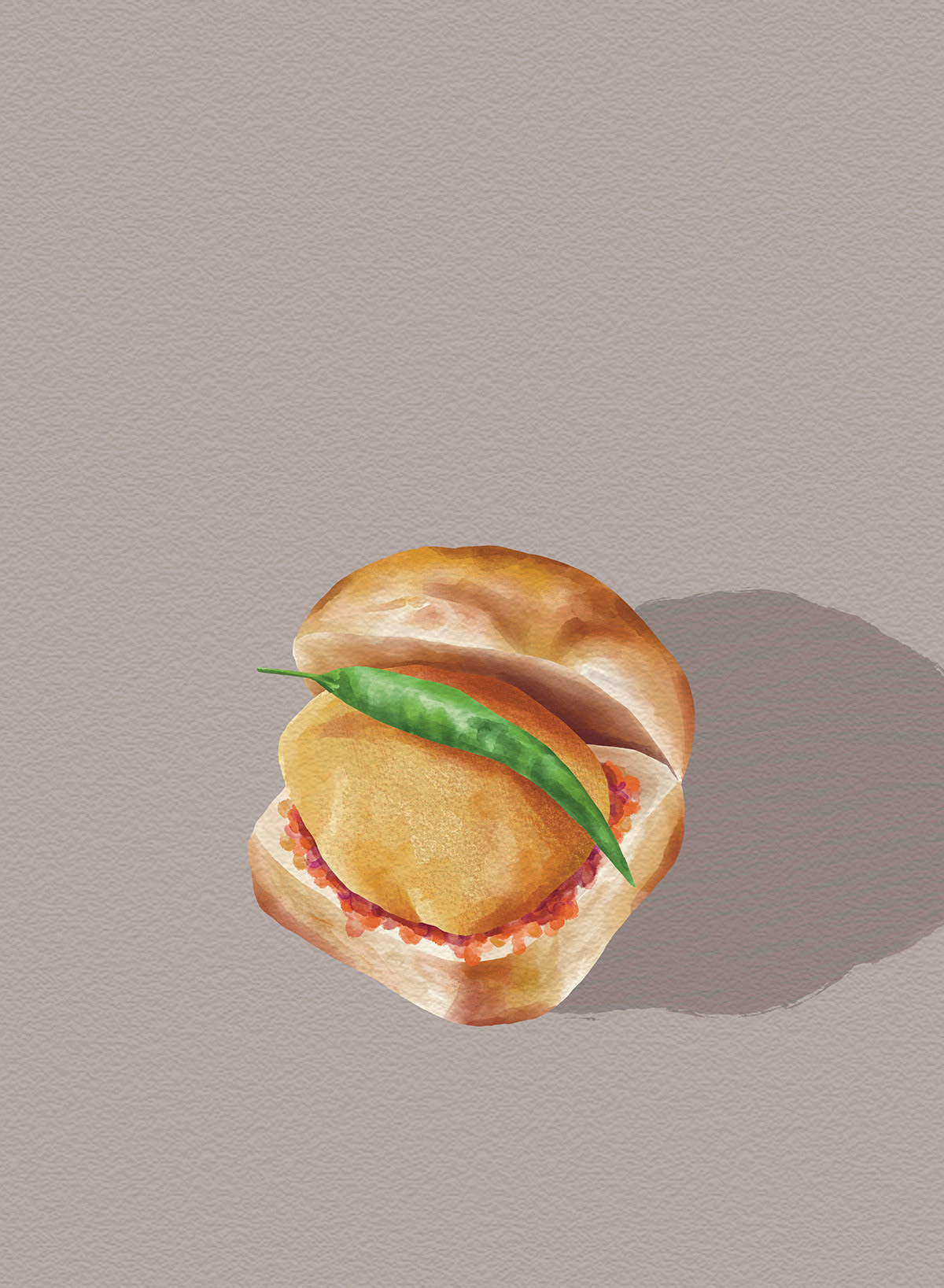 Food Illustration | Bombay Street Food