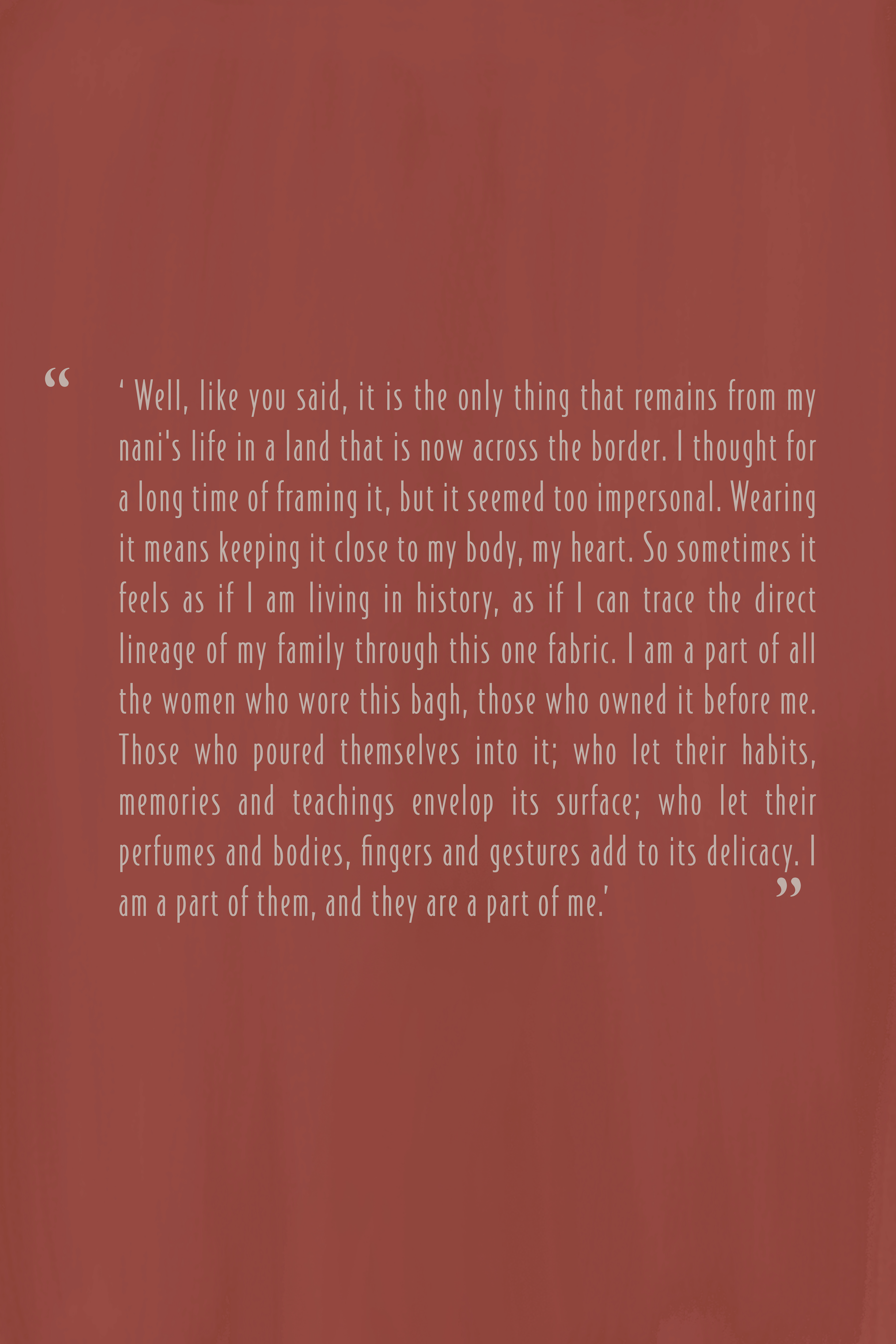 Secrets and Stitches