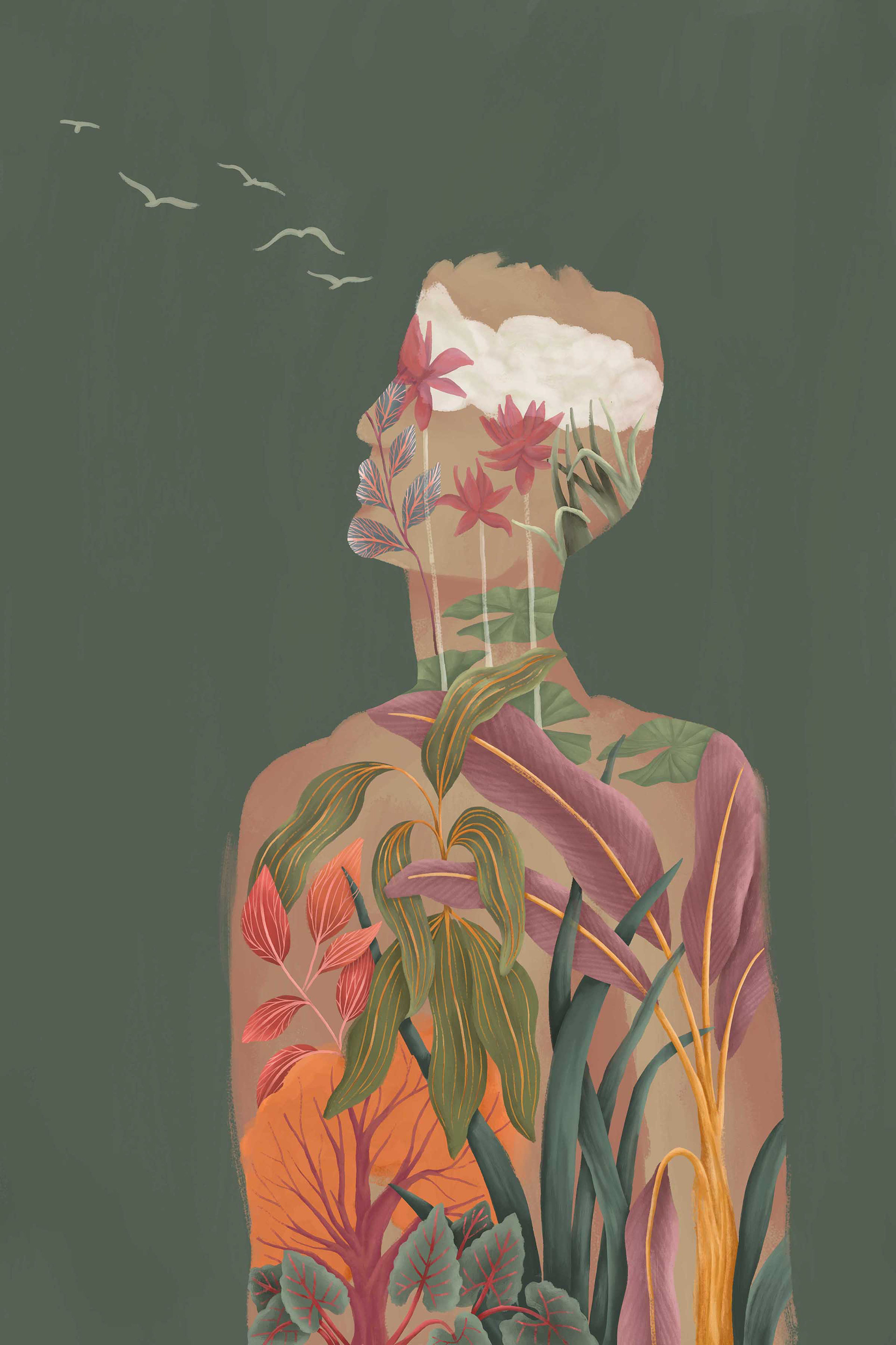 A series of 10 illustrations exhibited at Dhoomimal Gallery, New Delhi.