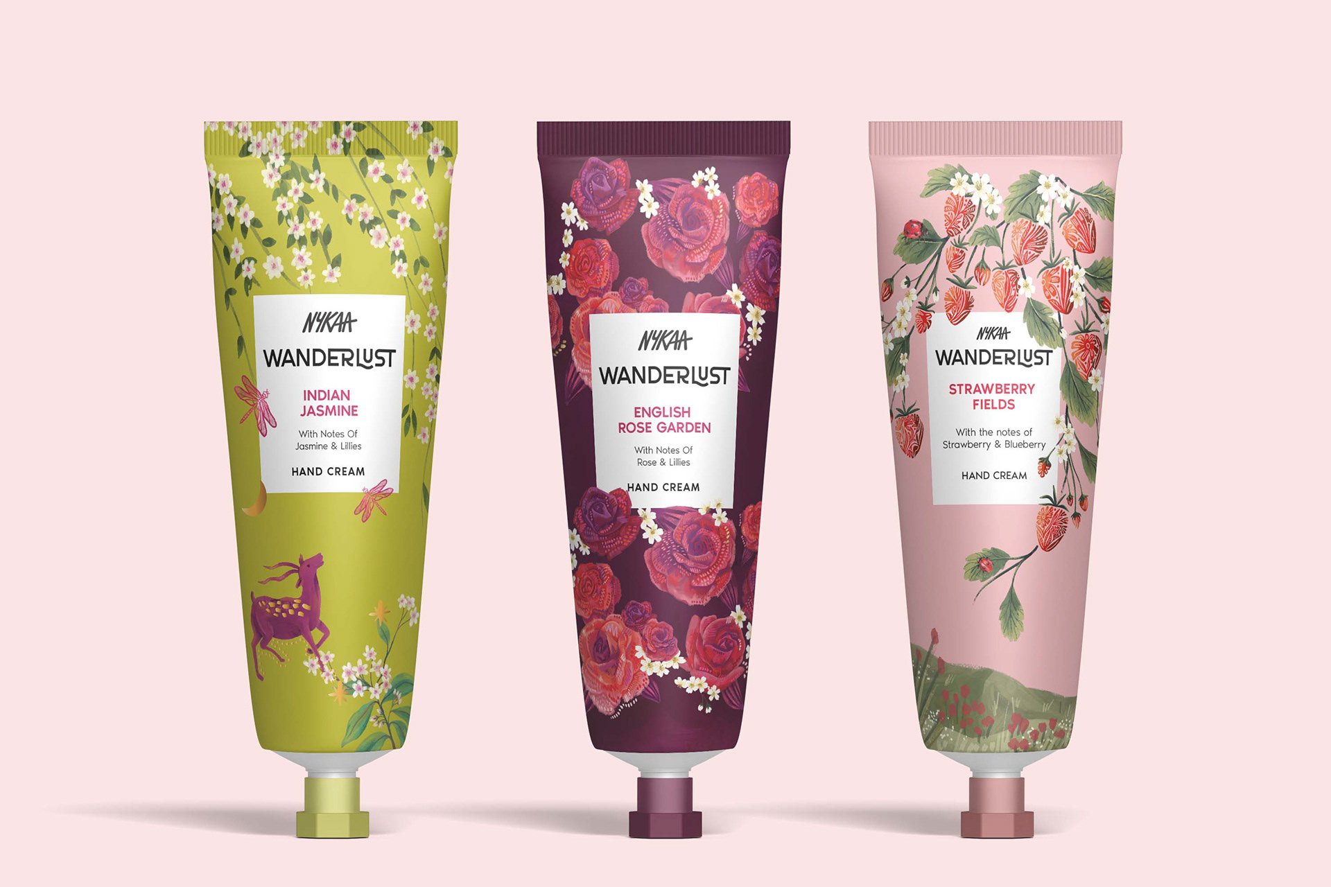 Packaging Illustration | Wanderlust by NYKAA Beauty
