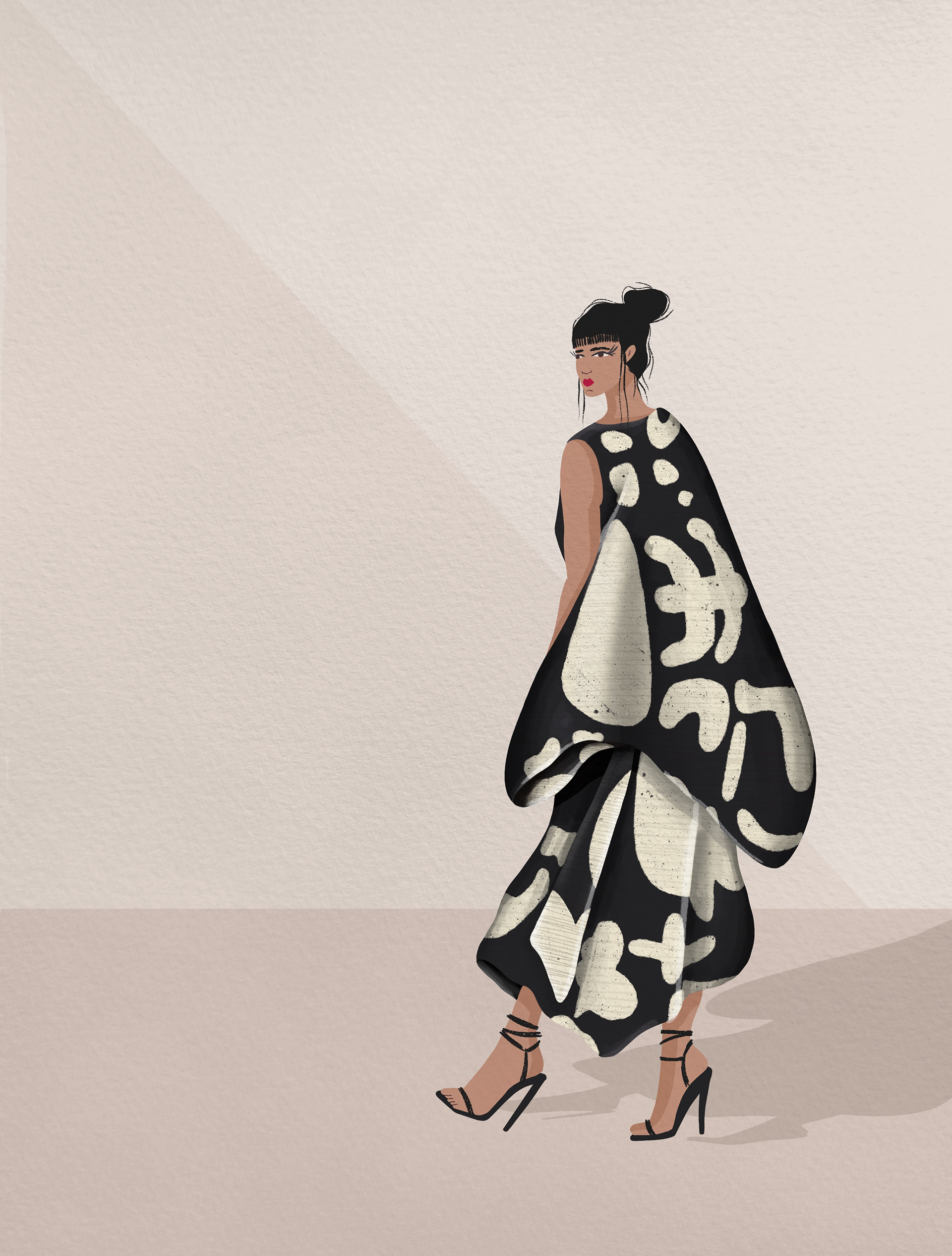 Fashion lllustration | Issey Miyake