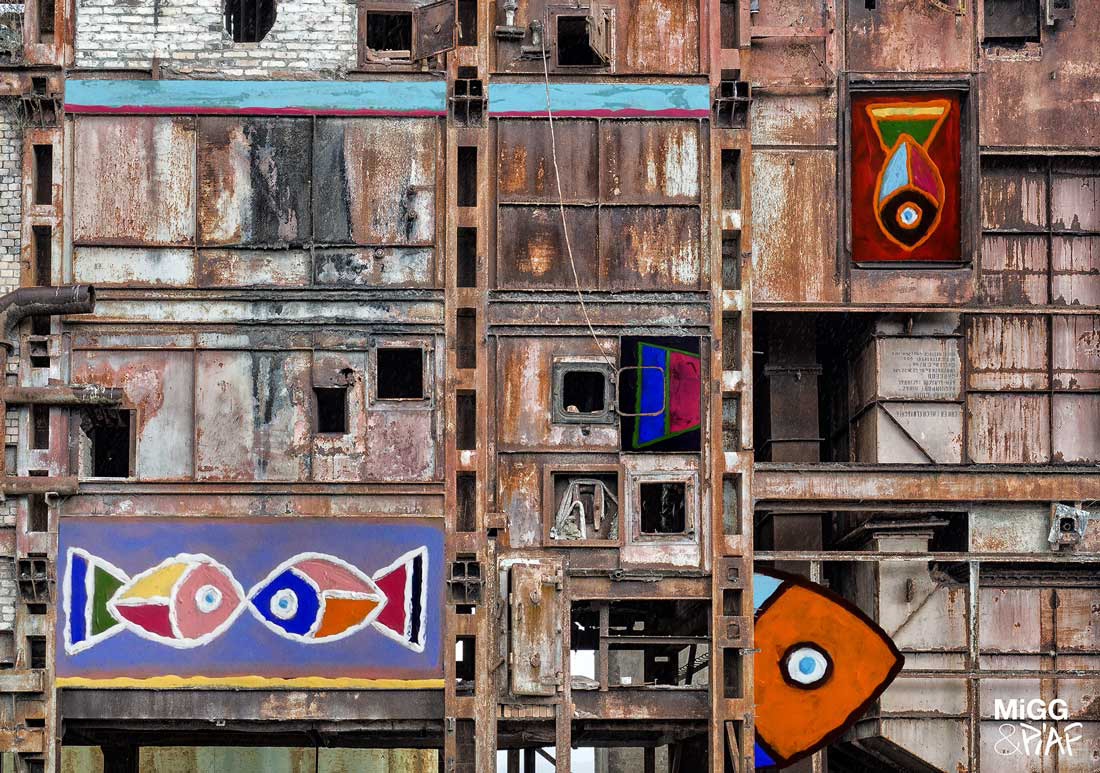 Usine Poissons carrés