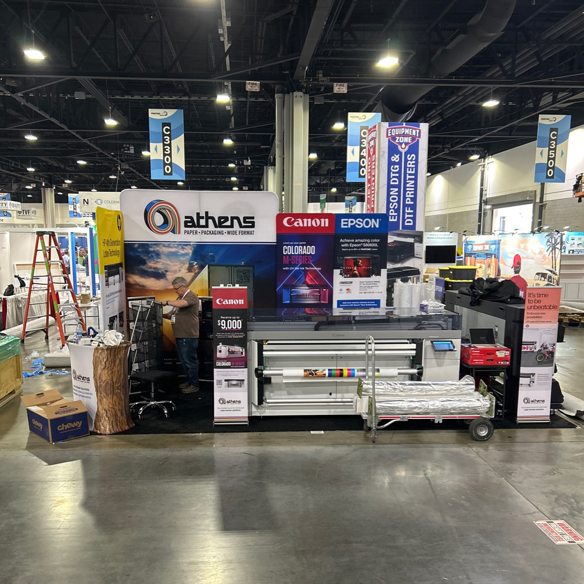 Set Up Day · Front View