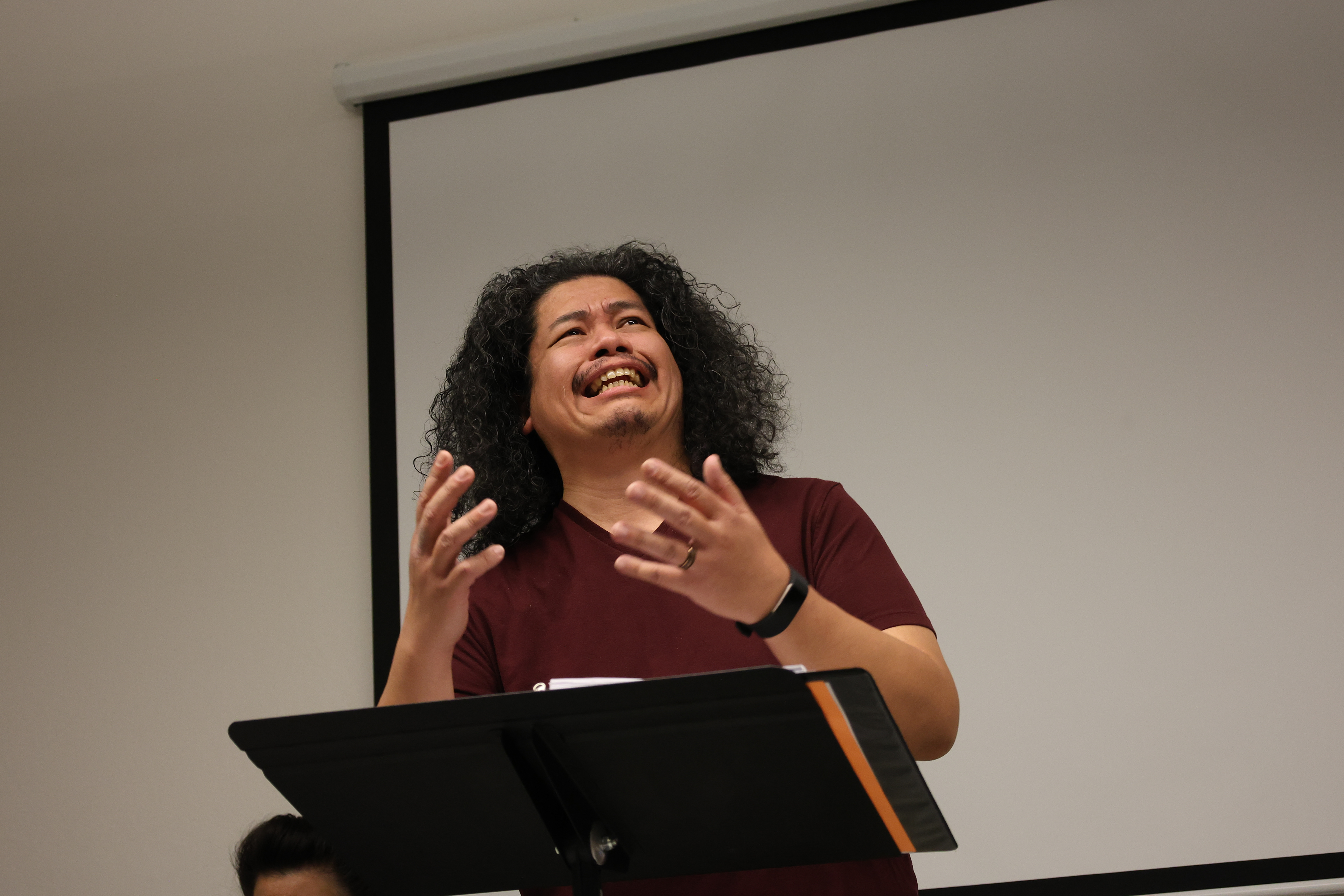 Tasi Alabastro as "The Father"