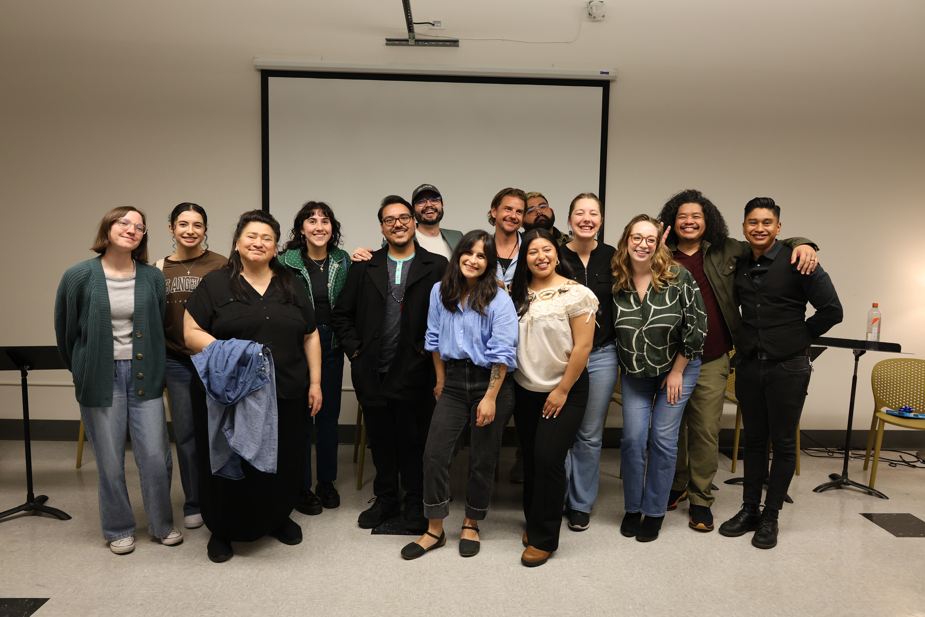 Cast and Crew of "From Above" with Alter Theater & UC Berkeley