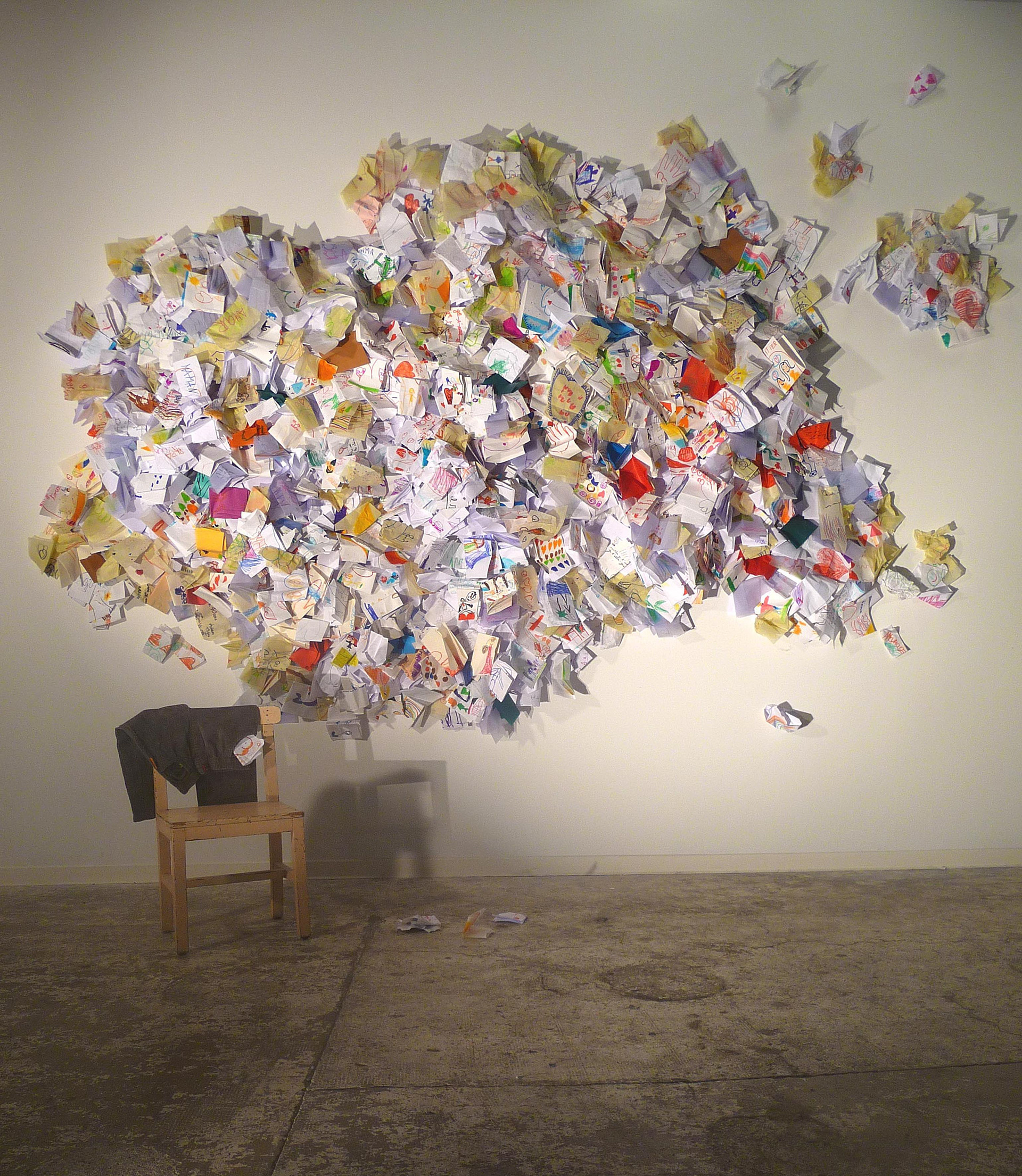 « Dessine-moi l’amour… », installation à la Chapelle du Quartier-Haut à Sète, dans le cadre de l’exposition collective « Journées de l’Amour », 2009. , installation à la Chapelle du Quartier-Haut à Sète, dans le cadre de l’exposition collective « Journées de l’Amour », 2009.