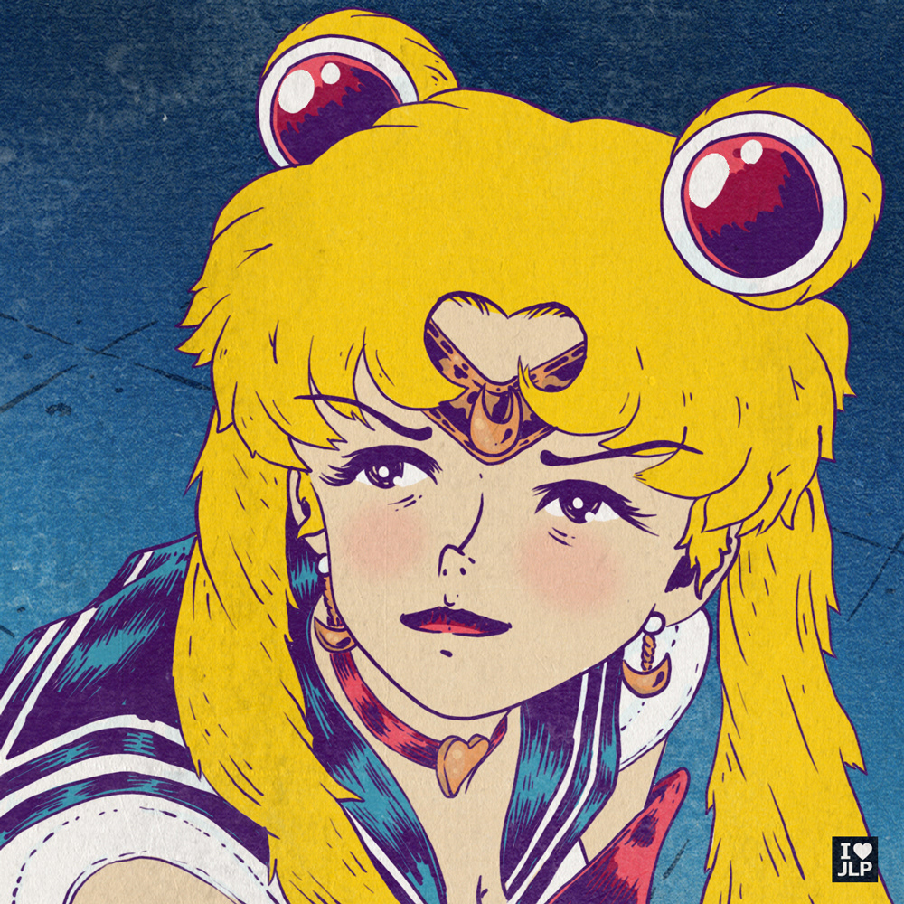 Sailor Moon Redraw Challenge - Jennibeemine