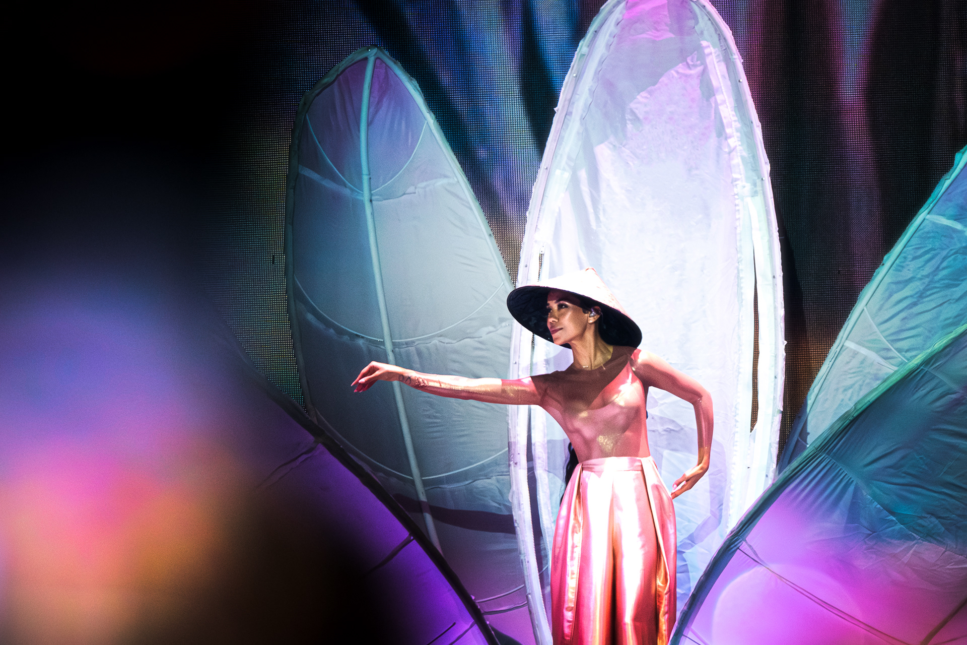 Jhene Aiko (shot for Dickies Arena)