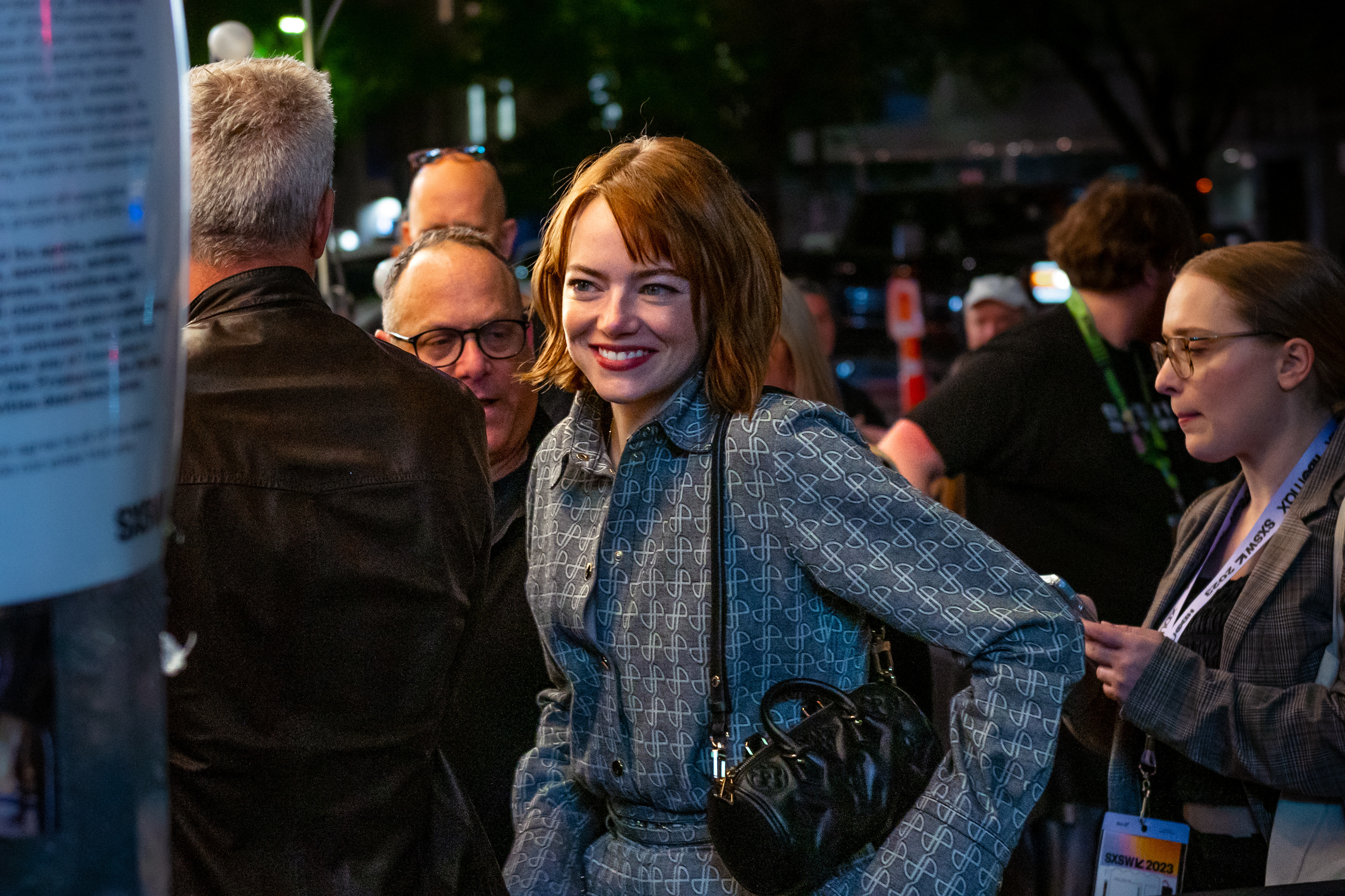 Emma Stone  @ the Problemista Premiere