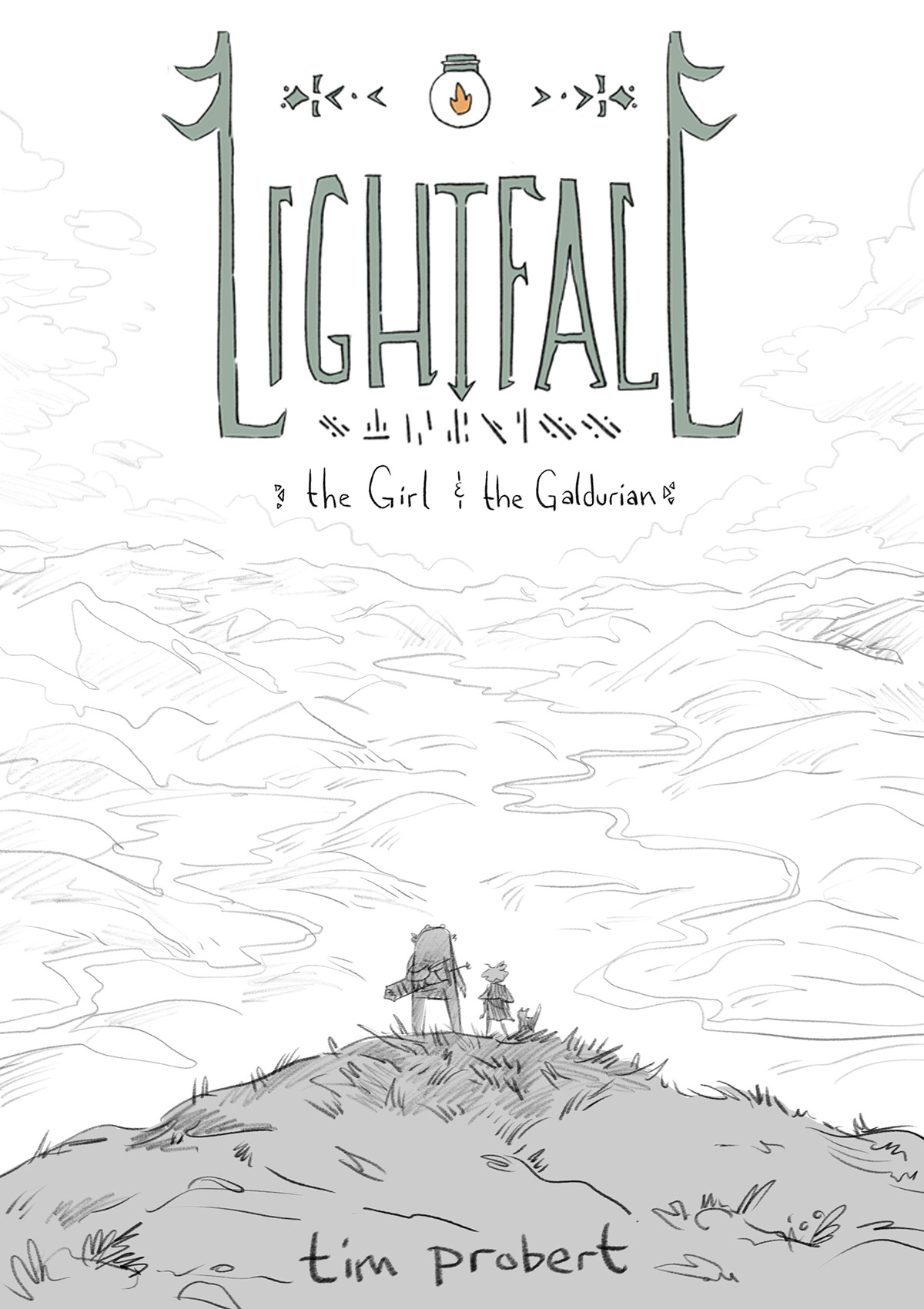 Tim Probert Lightfall Book 1 The Girl & The Galdurian