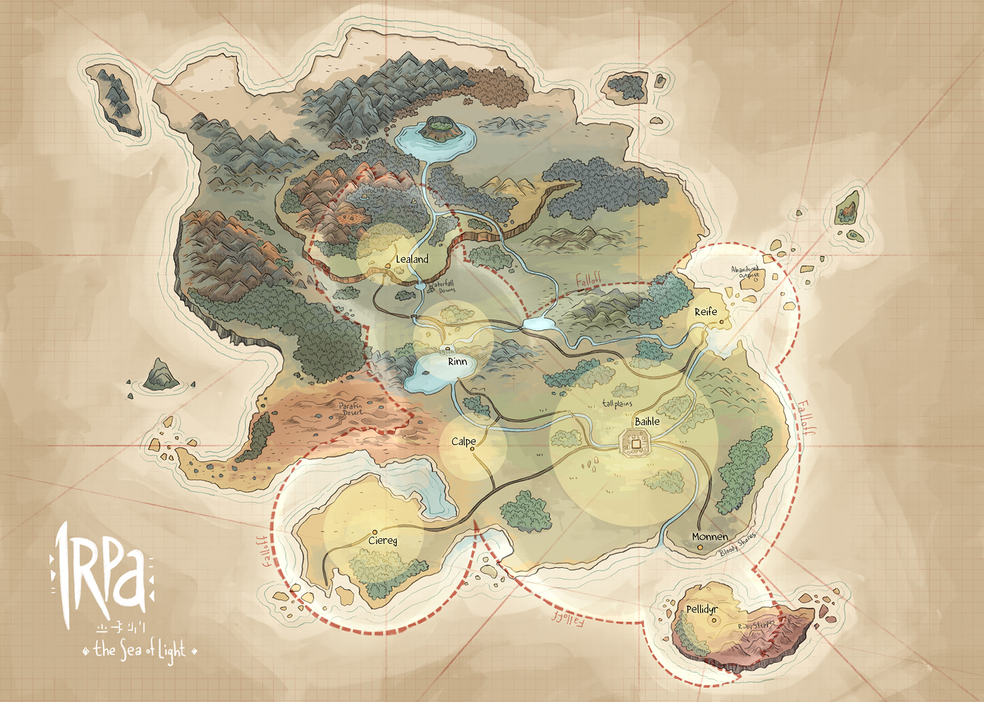 Tim Probert - Maps of Irpa