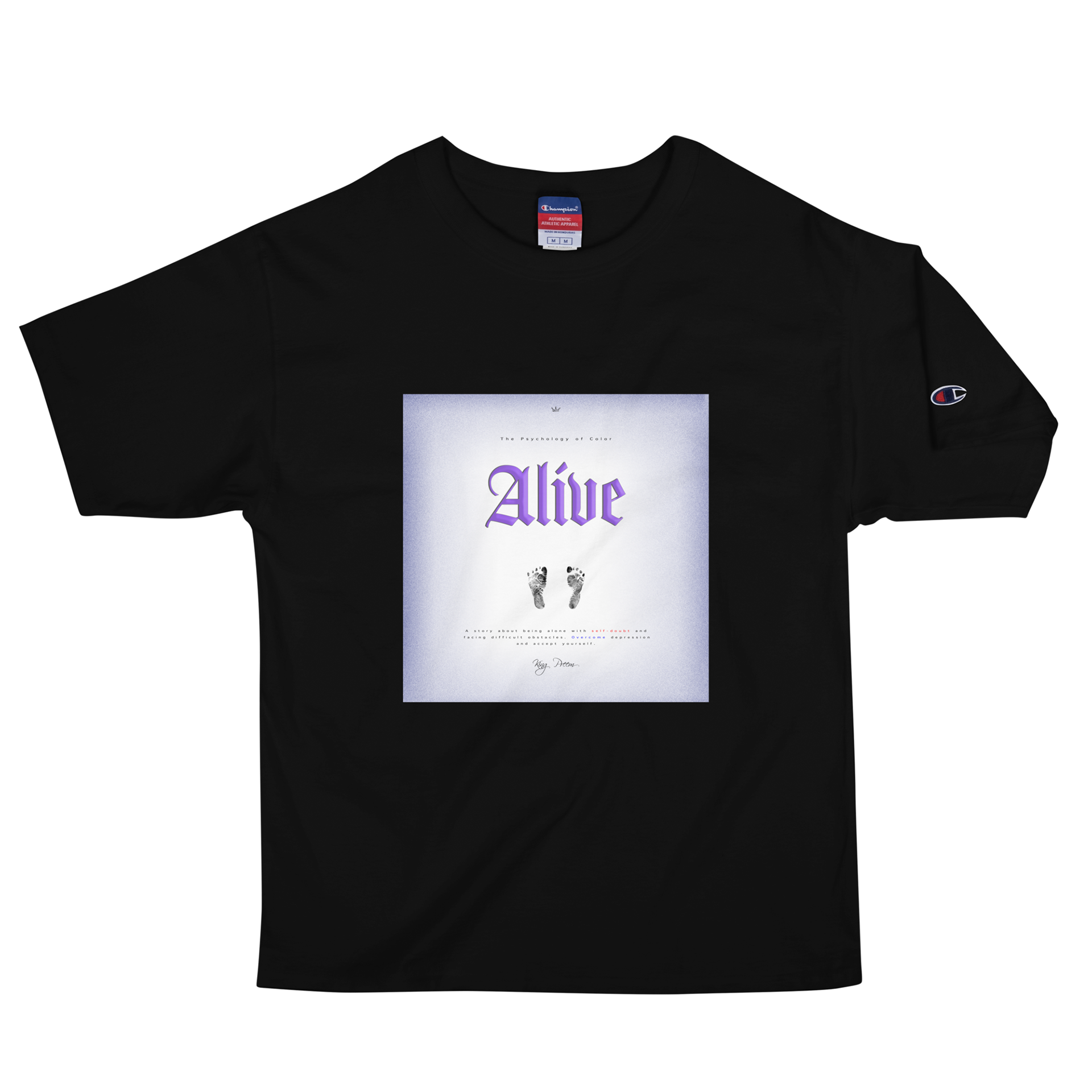 Crystal Pitch LLC | King Preem | The Psychology of Color | Alive Tee