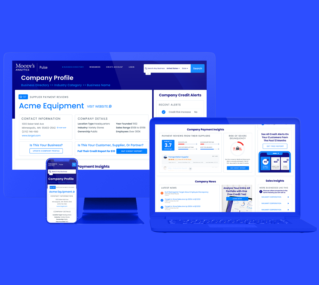 Business Listing Page