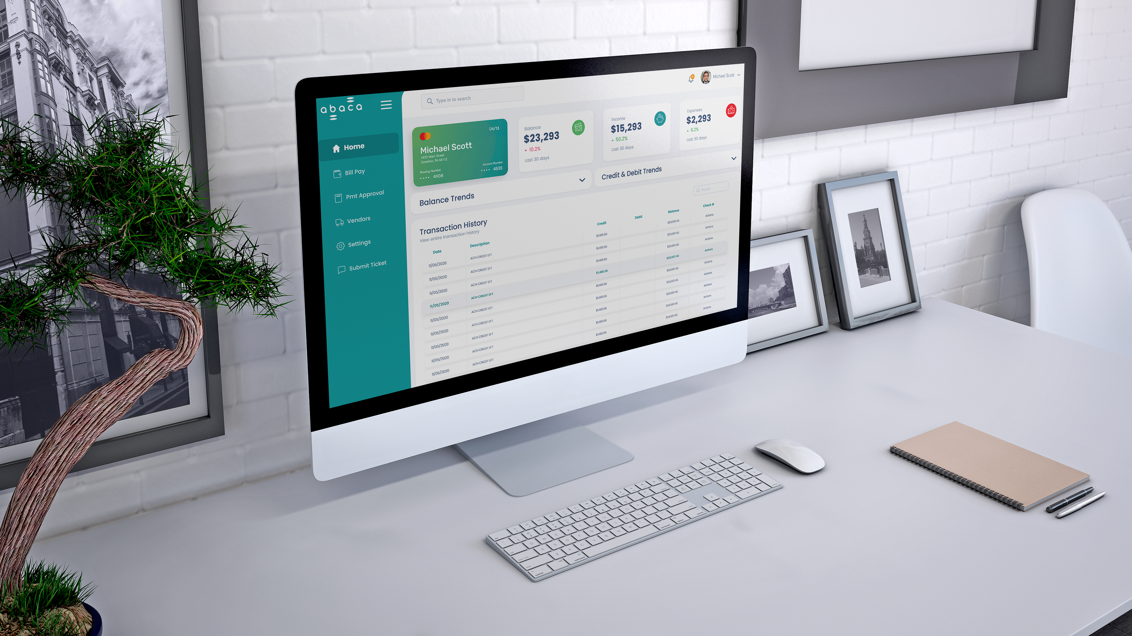 Bank Transaction Table