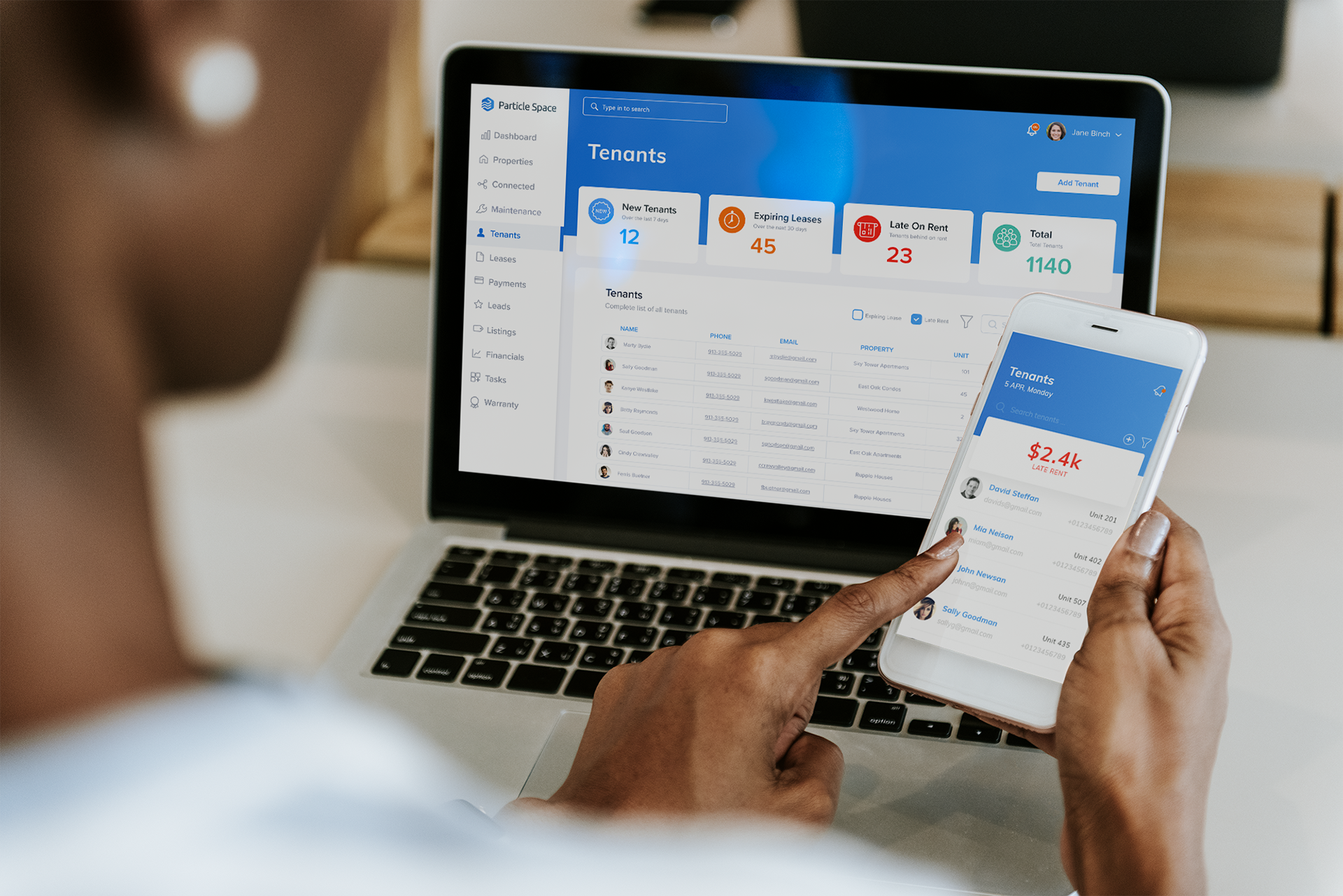 Tenant Management Dashboard