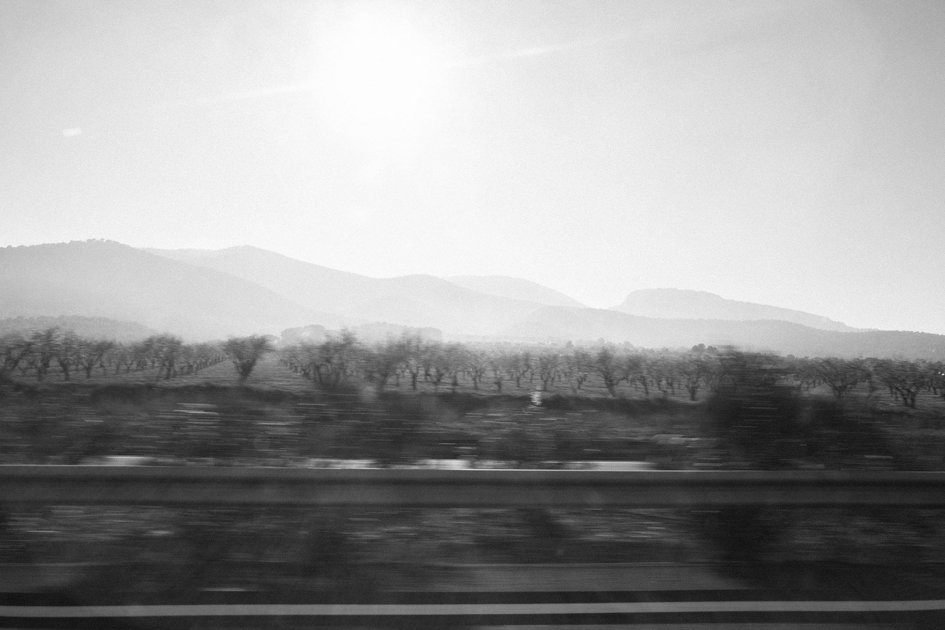 View from the road, Castalla, Spain