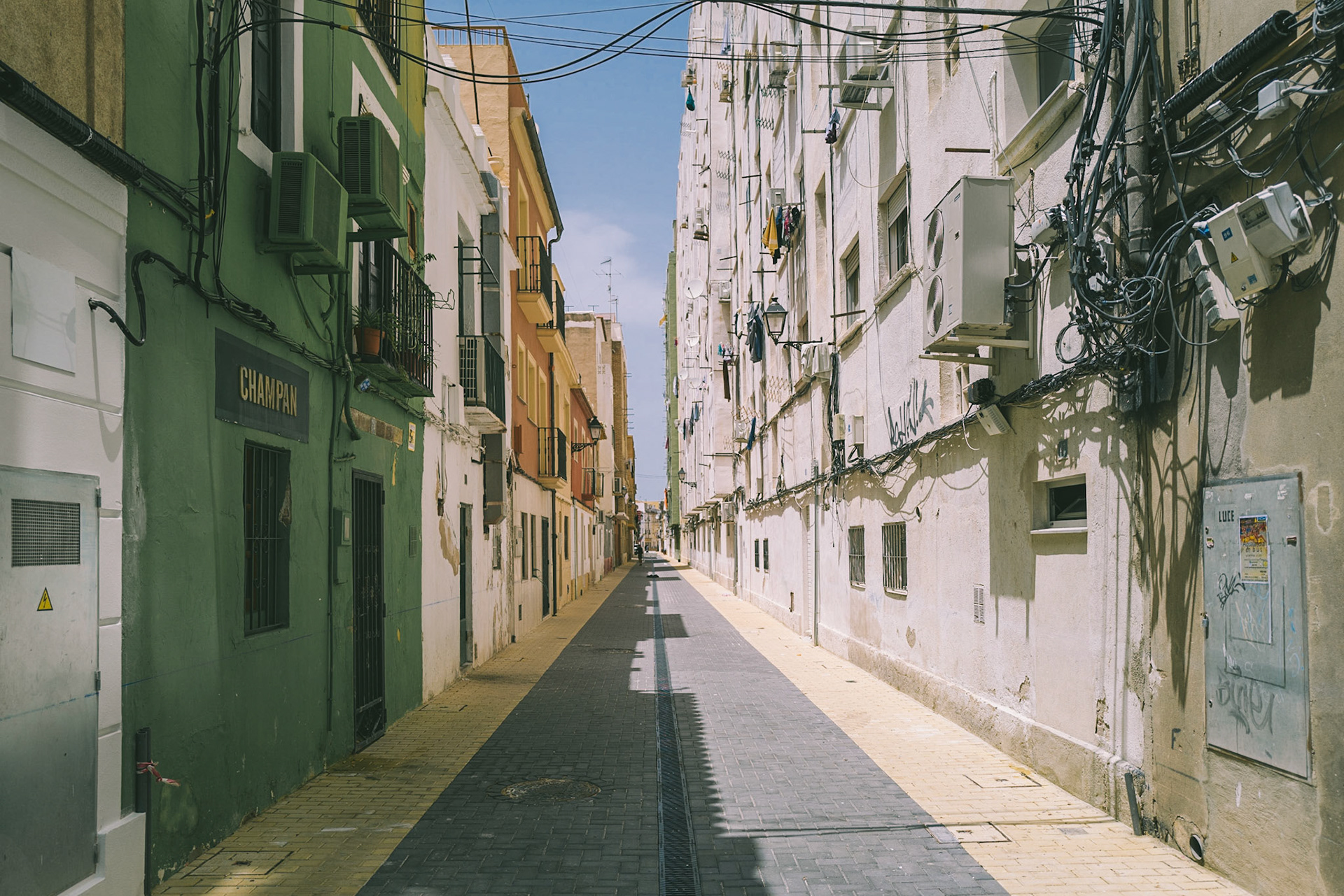 Street of Denia, Denia, Spain