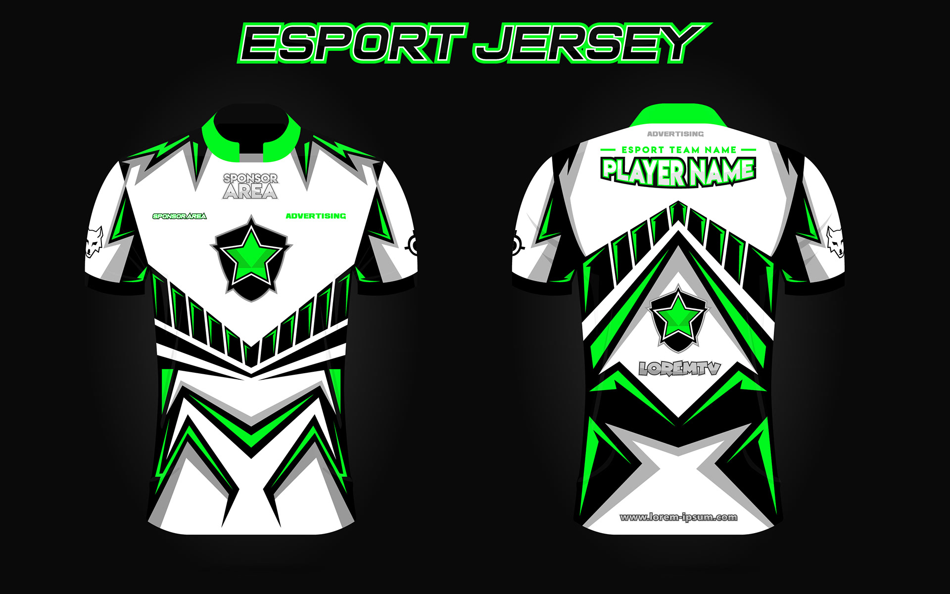 Esports Jersey Vector Hd PNG Images, White Esport Jersey Design