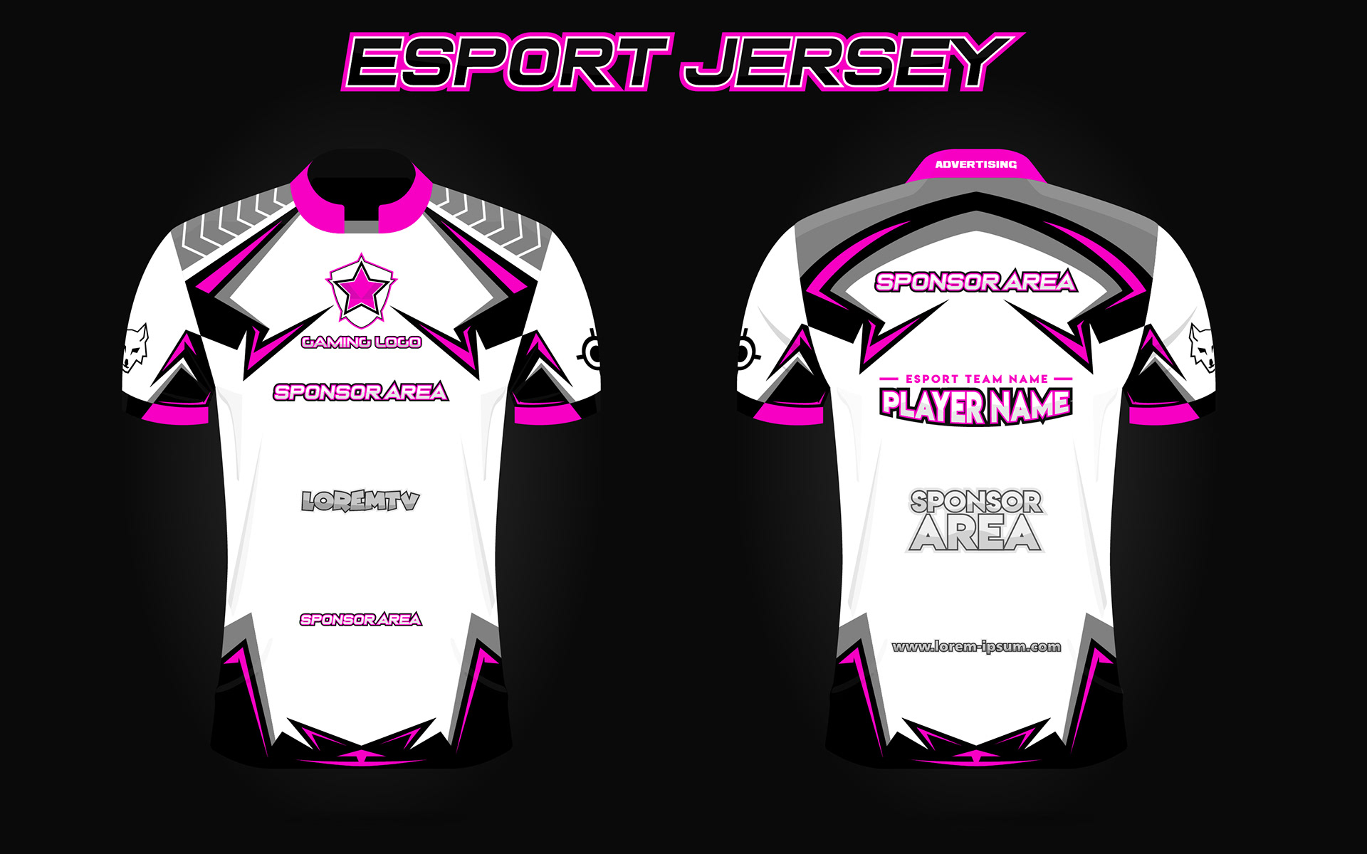 Do esports jersey design by Mangtons