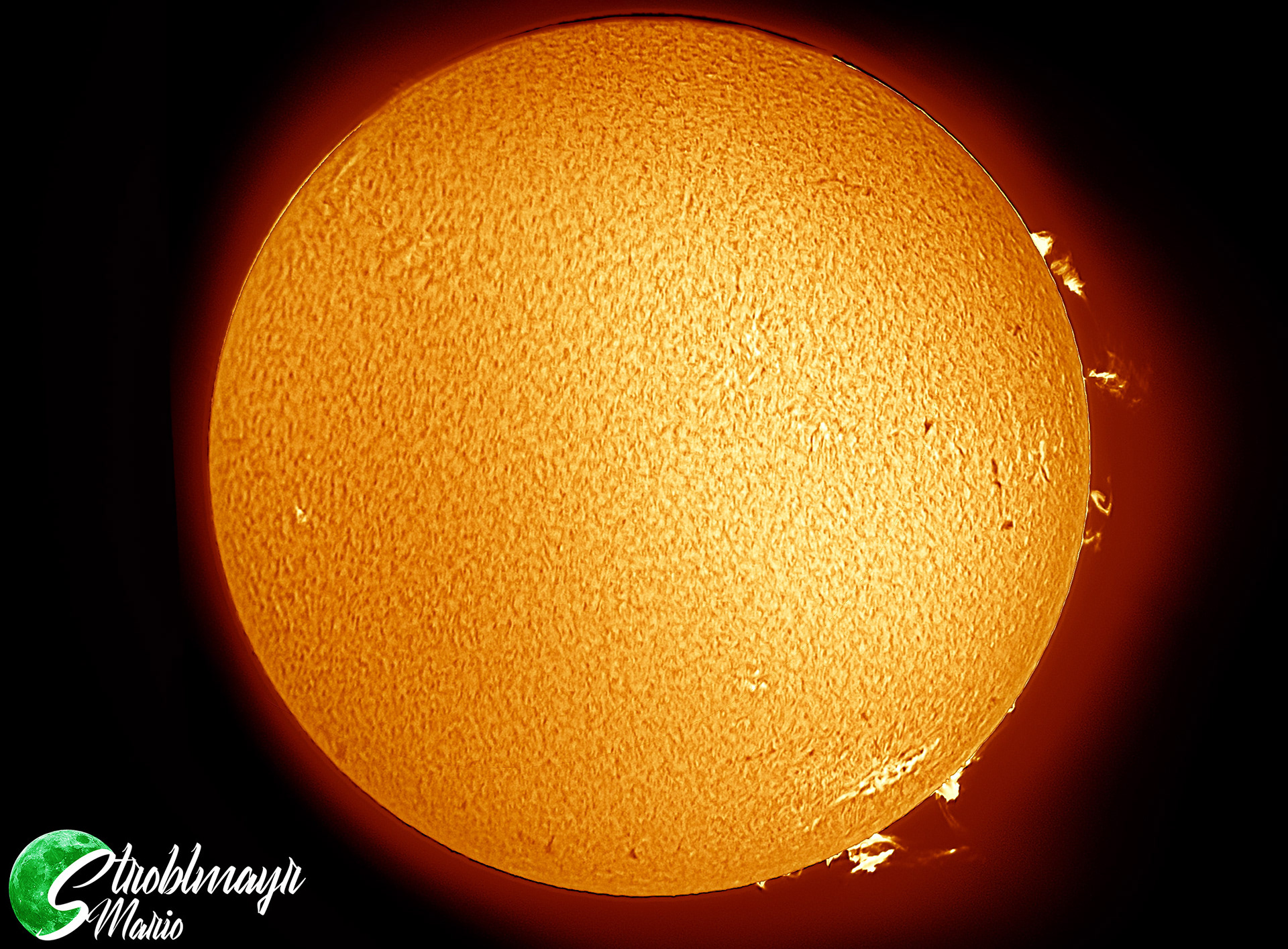 Sonne im 40/400 Coronado PST am 2.9.2021