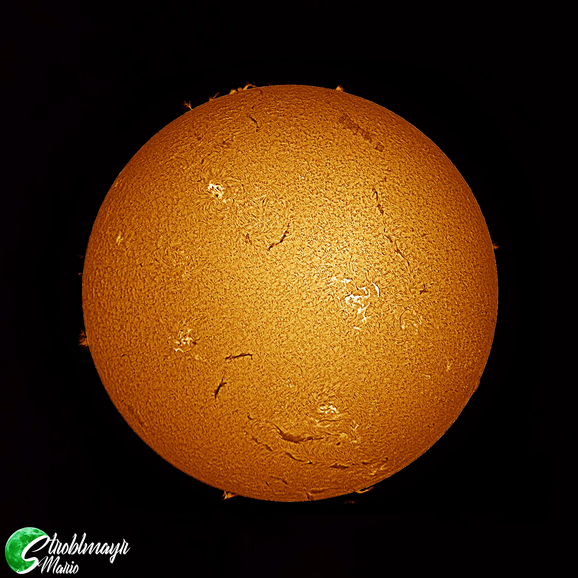 Sonne im Coronado PST am 14.8.2022