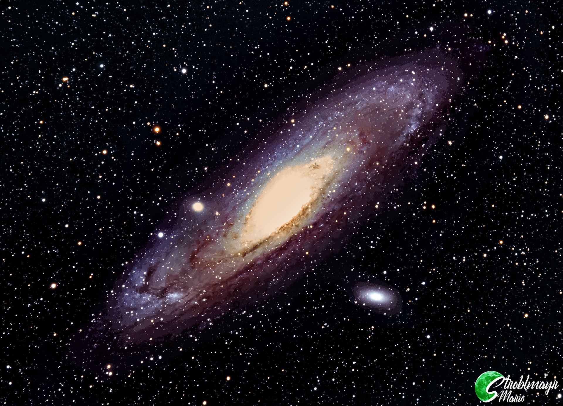 Andromedagalaxie, 1.9.2022