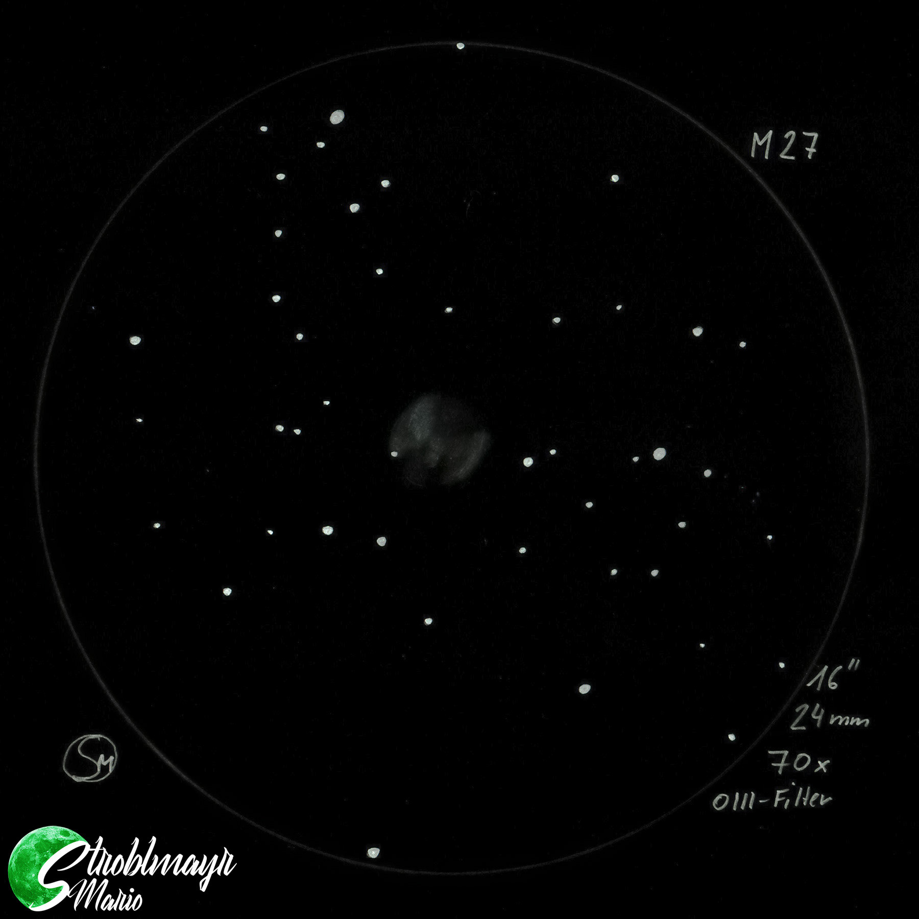 Messier 27, Hantelnebel