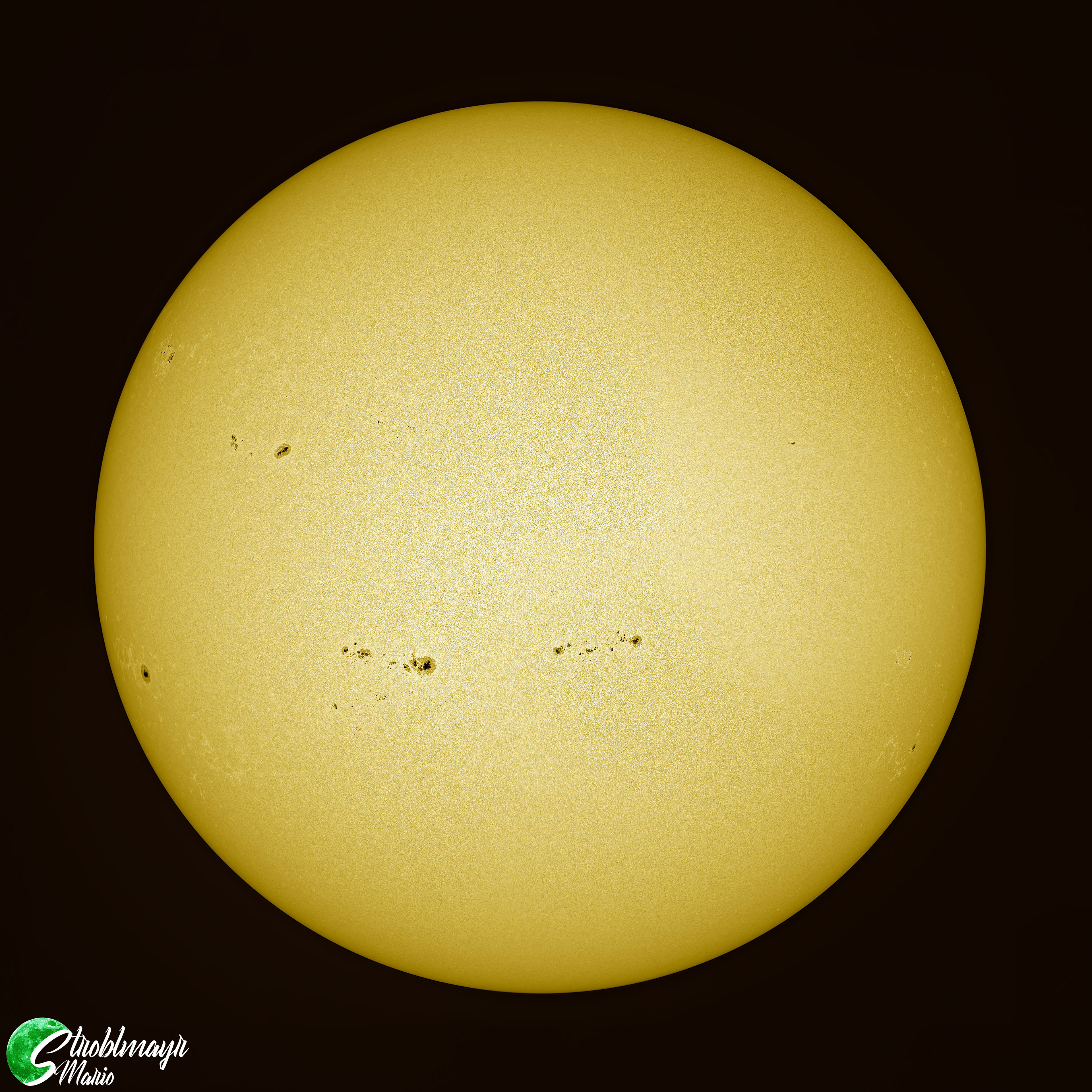 Die Sonne am 18.6.2023 im 130mm Refraktor