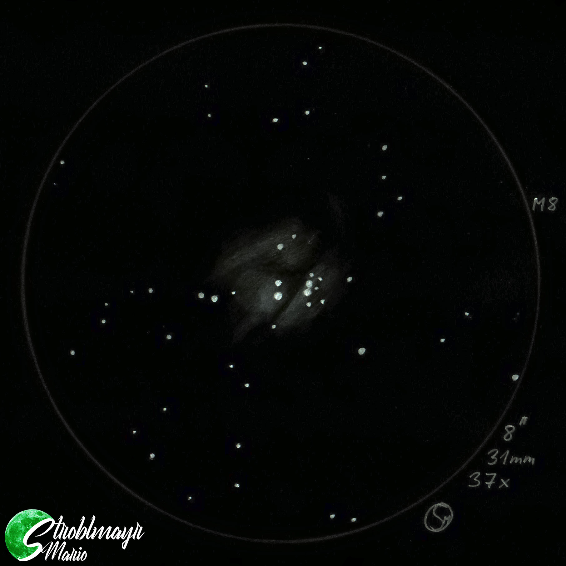 Messier 8, Lagunennebel