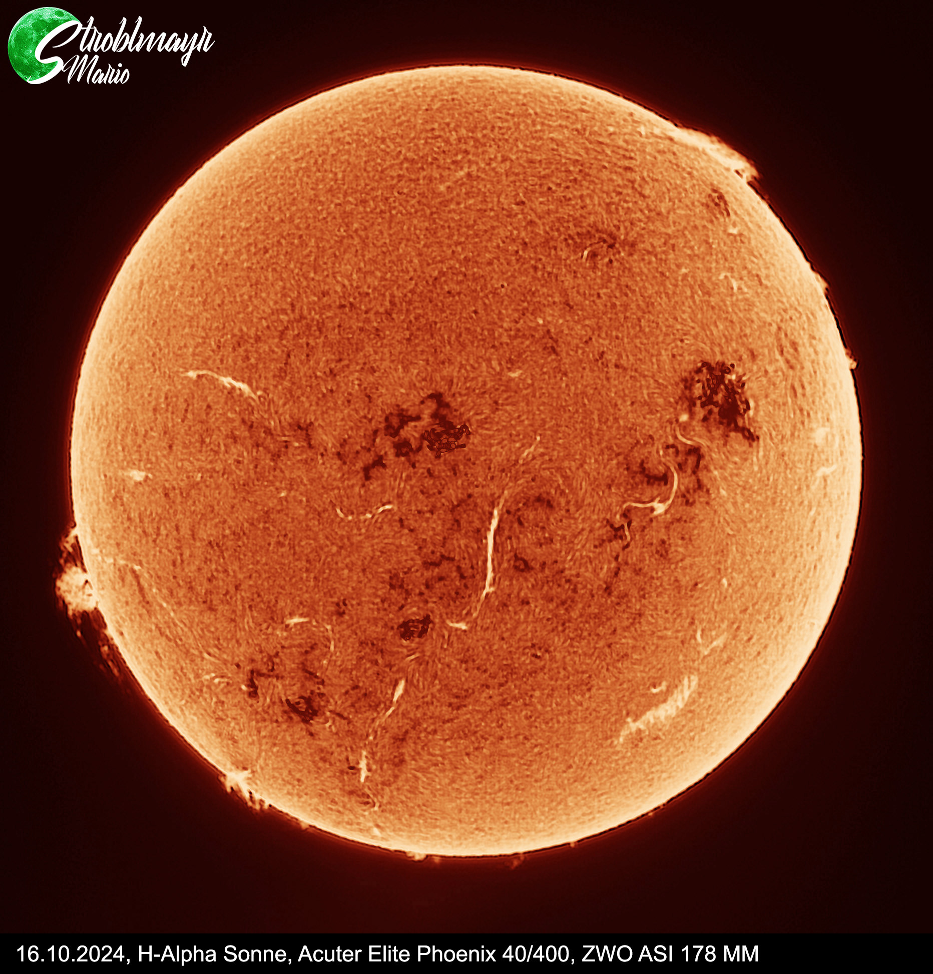 Sonne im Acuter Phoenix am 16.10.24