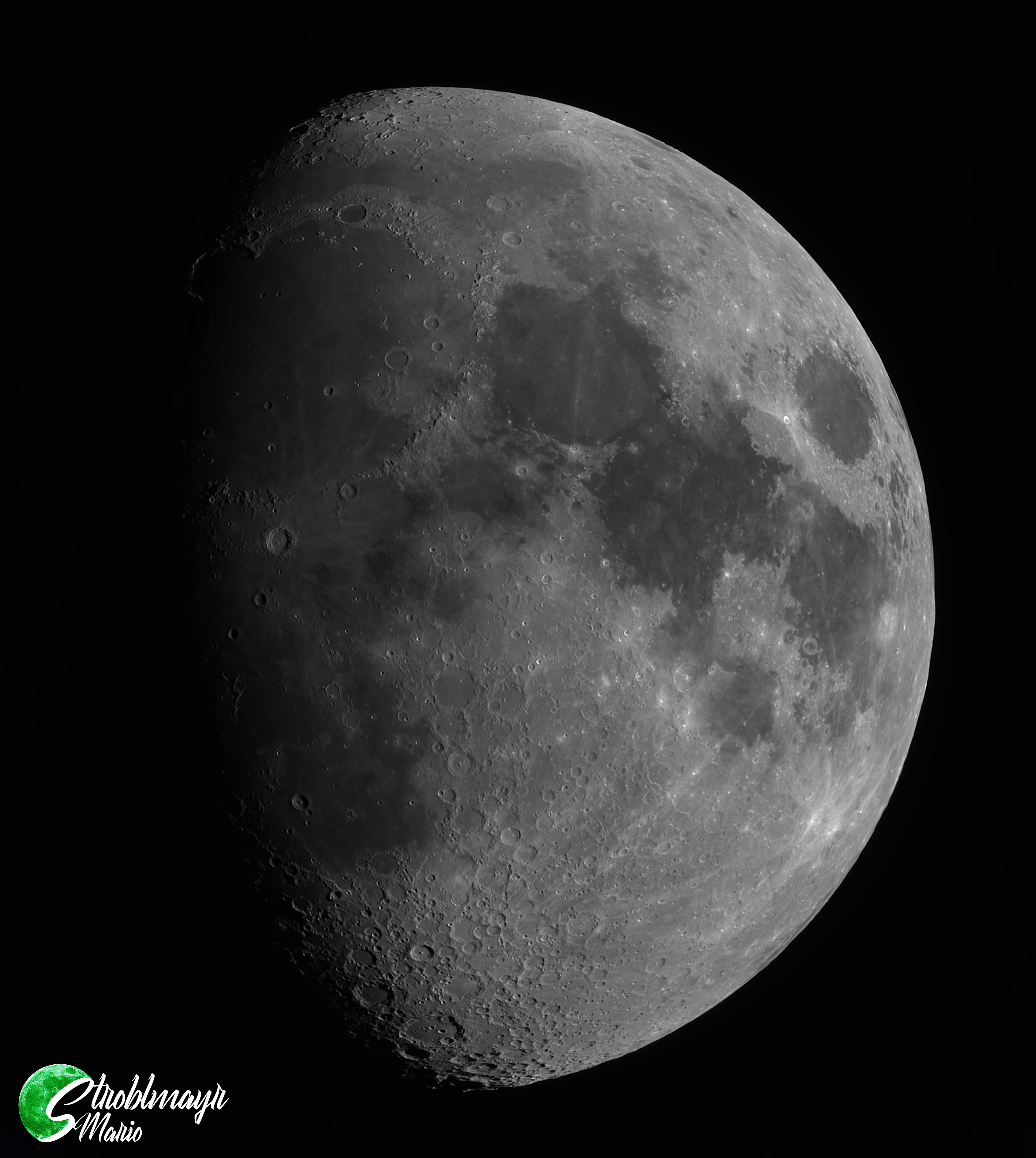 Mond am 17.6.24 im 130mm Apo