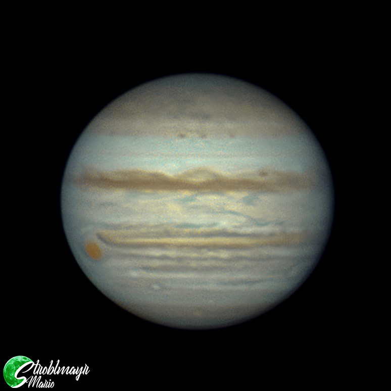Jupiter im 16'' Dobson am 12.9.2022