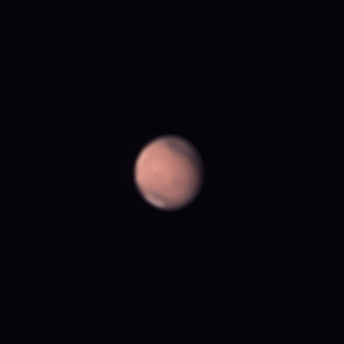 Mars im 130mm Apo, 2.3.25