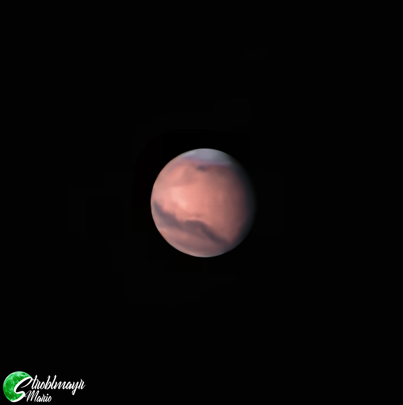 Mars im 16'' Dobson am 27.10.2022 bei 5400mm Brennweite