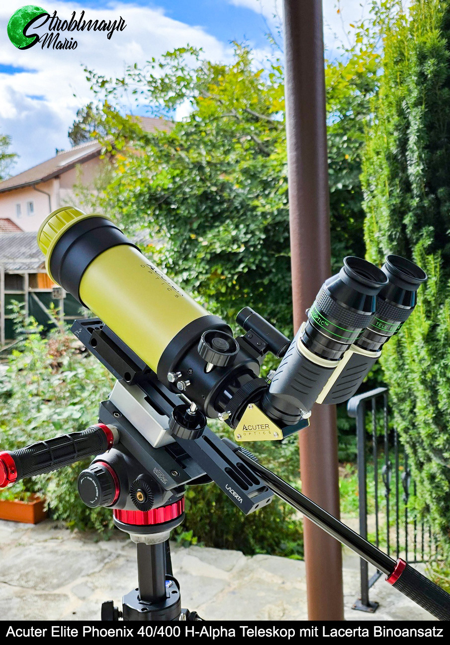 Acuter Elite Phoenix 40/400 mit Binoansatz