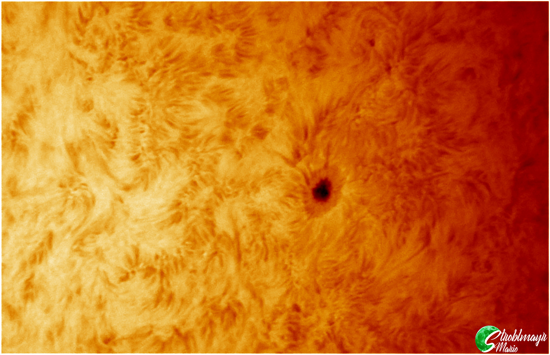 Sonnenfleck im 120/1000 PST Umbau, 22.6.2021