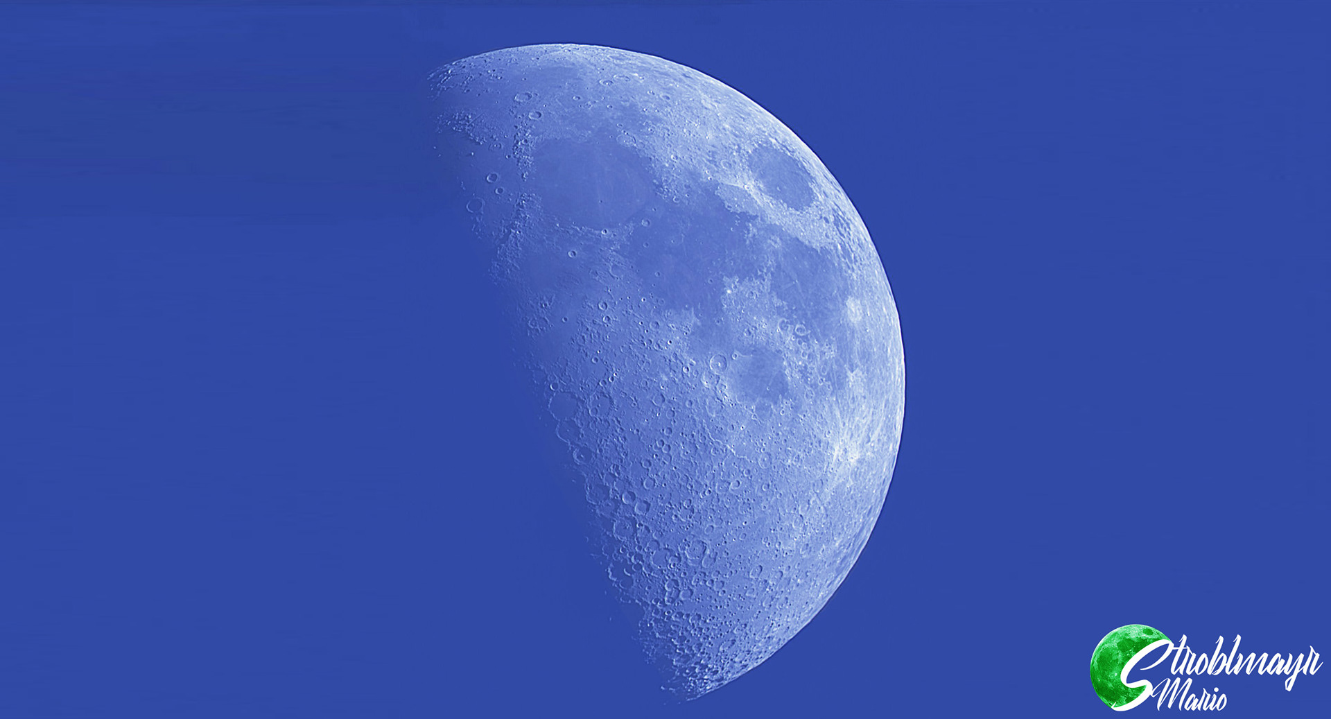 Mond am Tag im 67/300 Firstscope Dobson, 28.6.2020