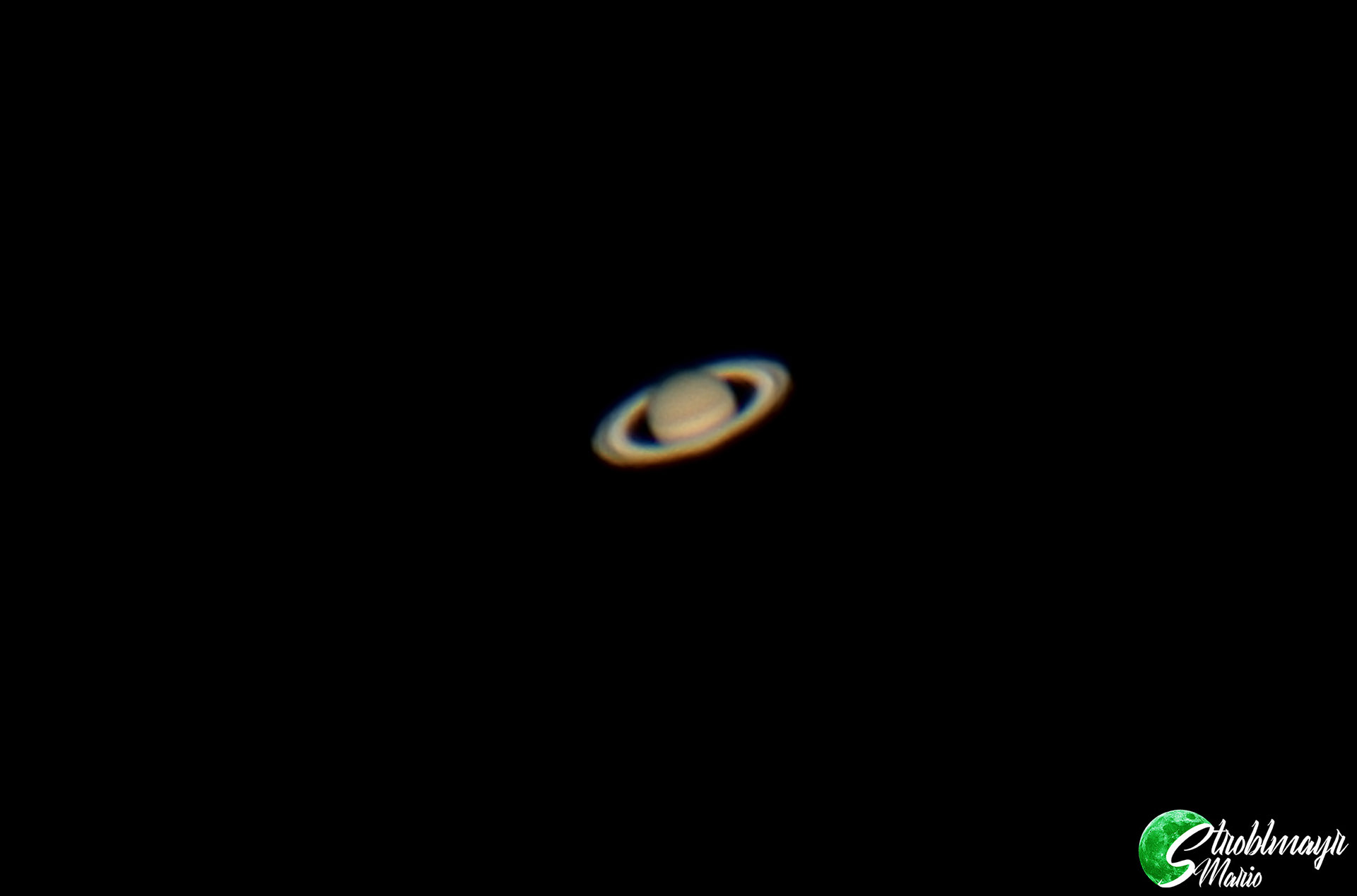 Saturn im 200/1200 Dobson, 27.7.2020